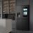 Americanos Cross Door RQ760N4IFE – Frigorífico Americano 4 Puertas Inteligente, Clase E, 577L, Negro