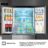 Americanos Cross Door RQ5P470SAID – Frigorífico Americano 4 Puertas, Clase D , 483L, Inox
