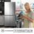 Americanos Cross Door RQ5P470SEIE – Frigorífico Americano 4 Puertas, Clase E , 483L, Inox