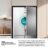 Americanos Cross Door RQ5P470SEIE – Frigorífico Americano 4 Puertas, Clase E , 483L, Inox