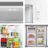 Americanos Cross Door RQ5P470SEIE – Frigorífico Americano 4 Puertas, Clase E , 483L, Inox