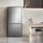 Americanos Cross Door RQ5P470SEIE – Frigorífico Americano 4 Puertas, Clase E , 483L, Inox