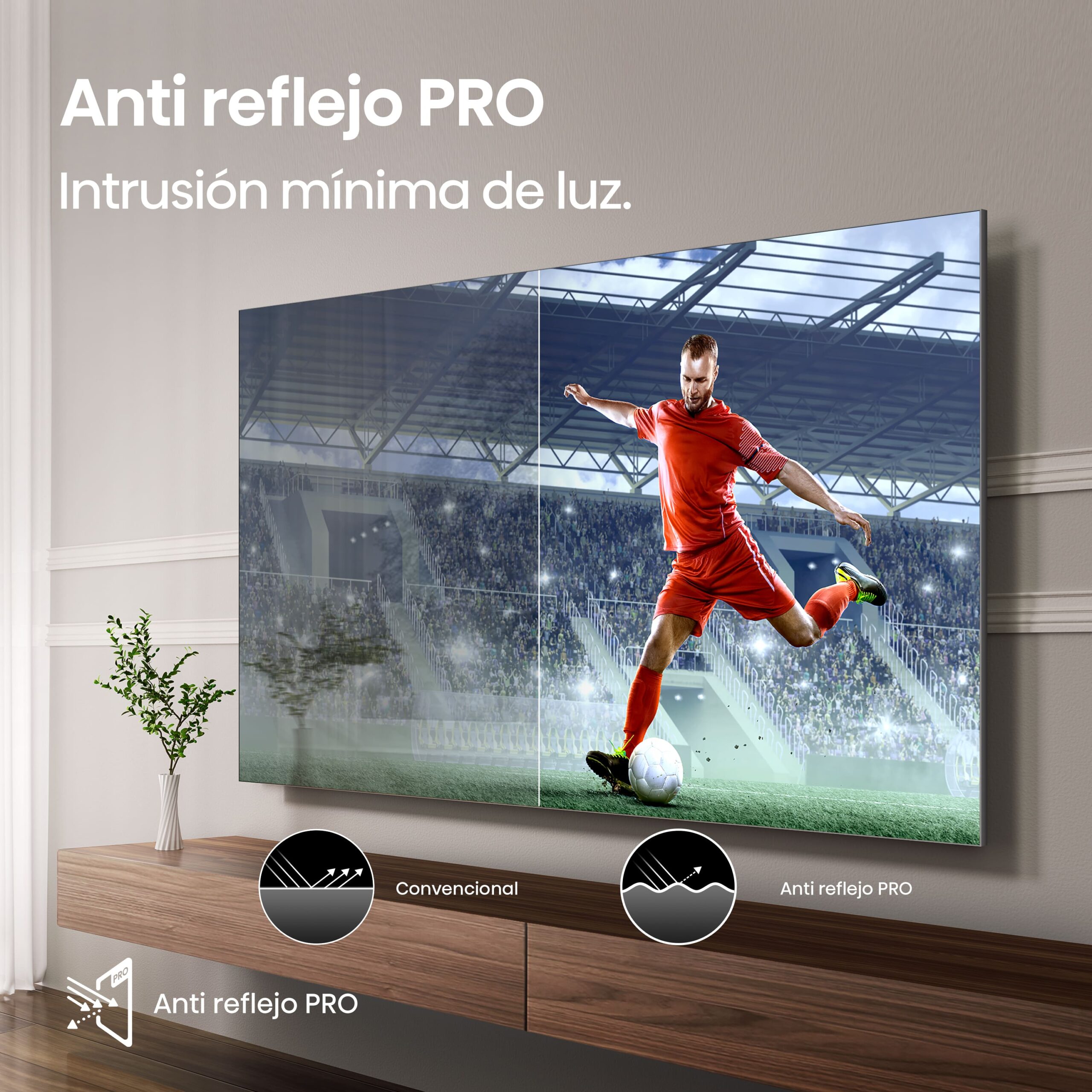 Hisense - Serie U8Q Mini-LED TV 65U8Q, 65 pulgadas con Quantum Dot Colour