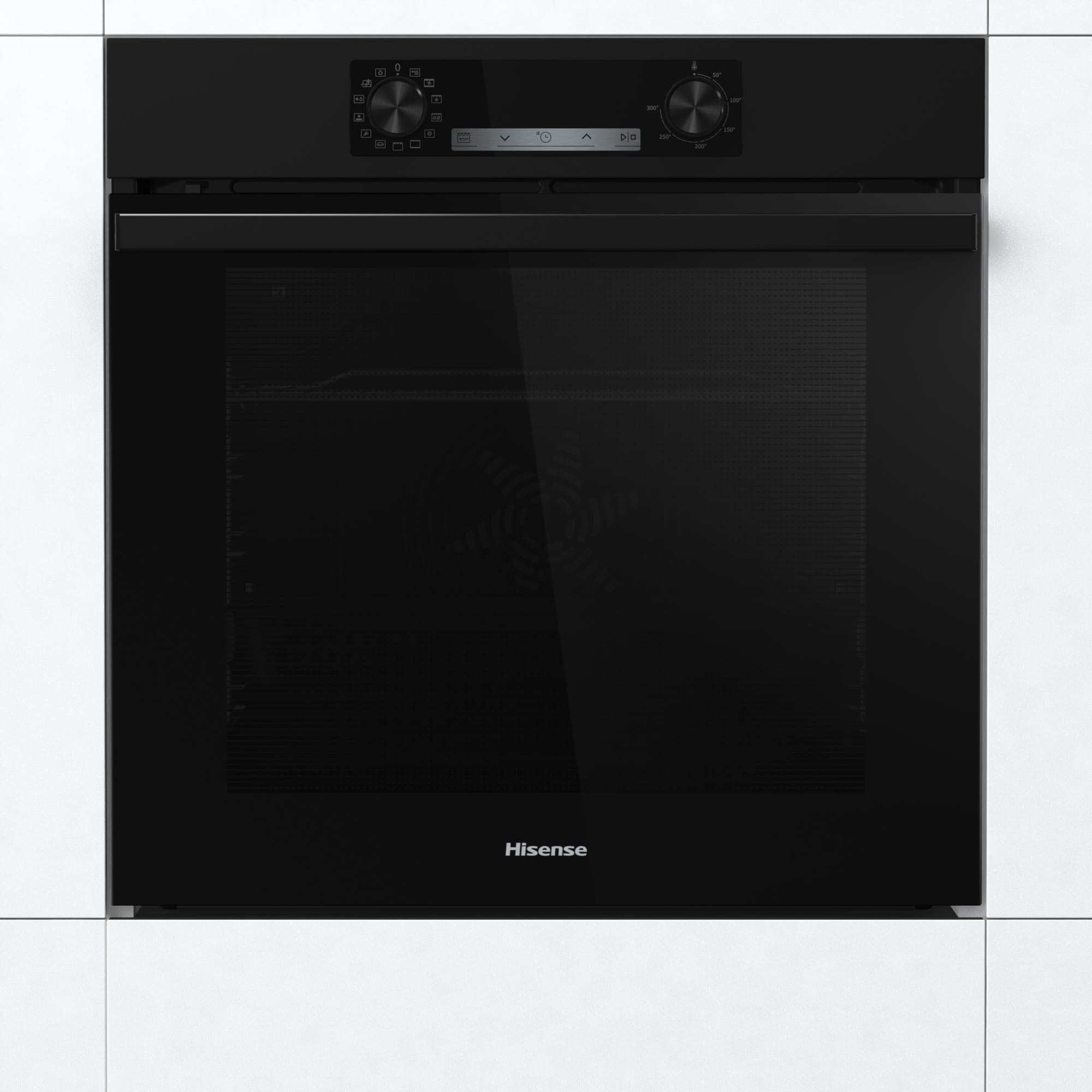 Hisense - BI64213EPB – Horno Pirolítico, Clase A, 77L, Negro