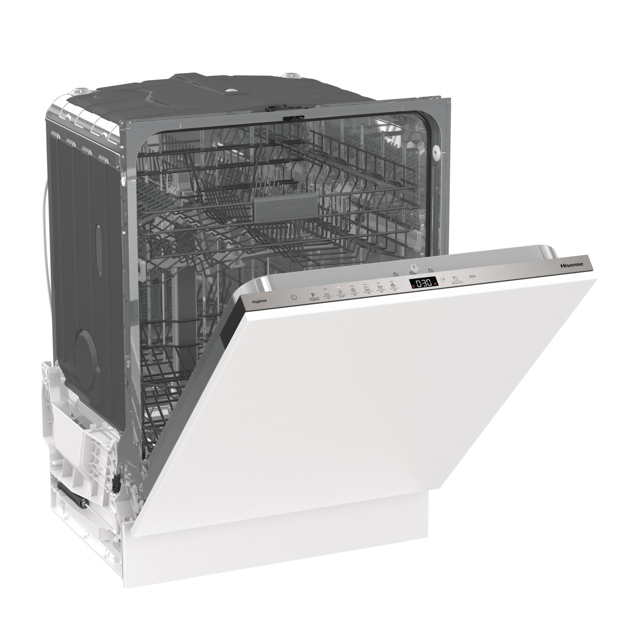 Hisense - HV642D62 – Lavavajillas 60cm, Encastre, Clase D, 14, Integrable