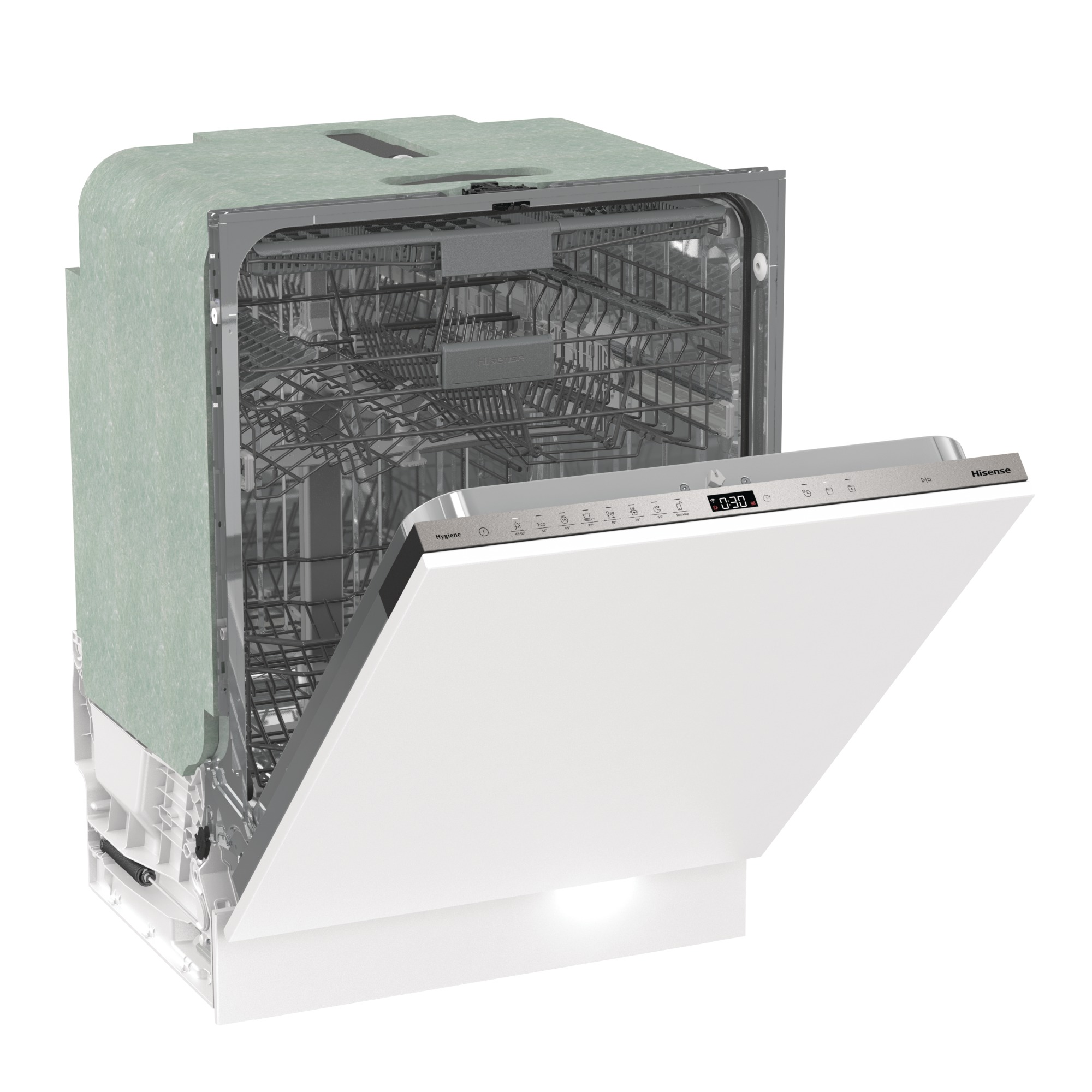 Hisense - HV693A62UVAD – Lavavajillas 60cm, Encastre, Clase B, 16, Integrable