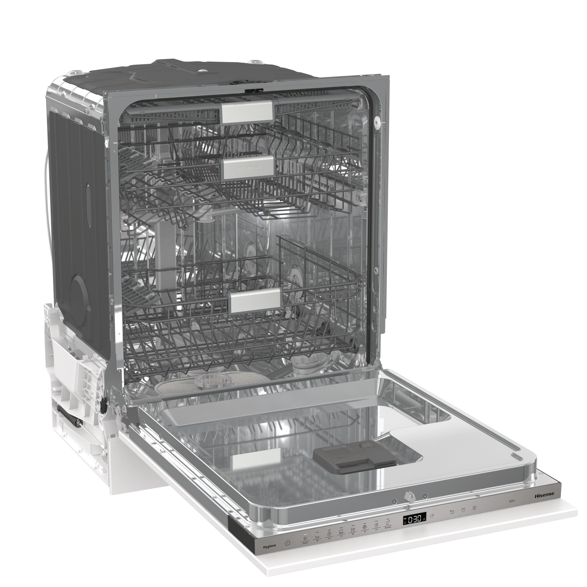 Hisense - HV673C61 – Lavavajillas 60cm, Encastre, Clase C, 16, Integrable