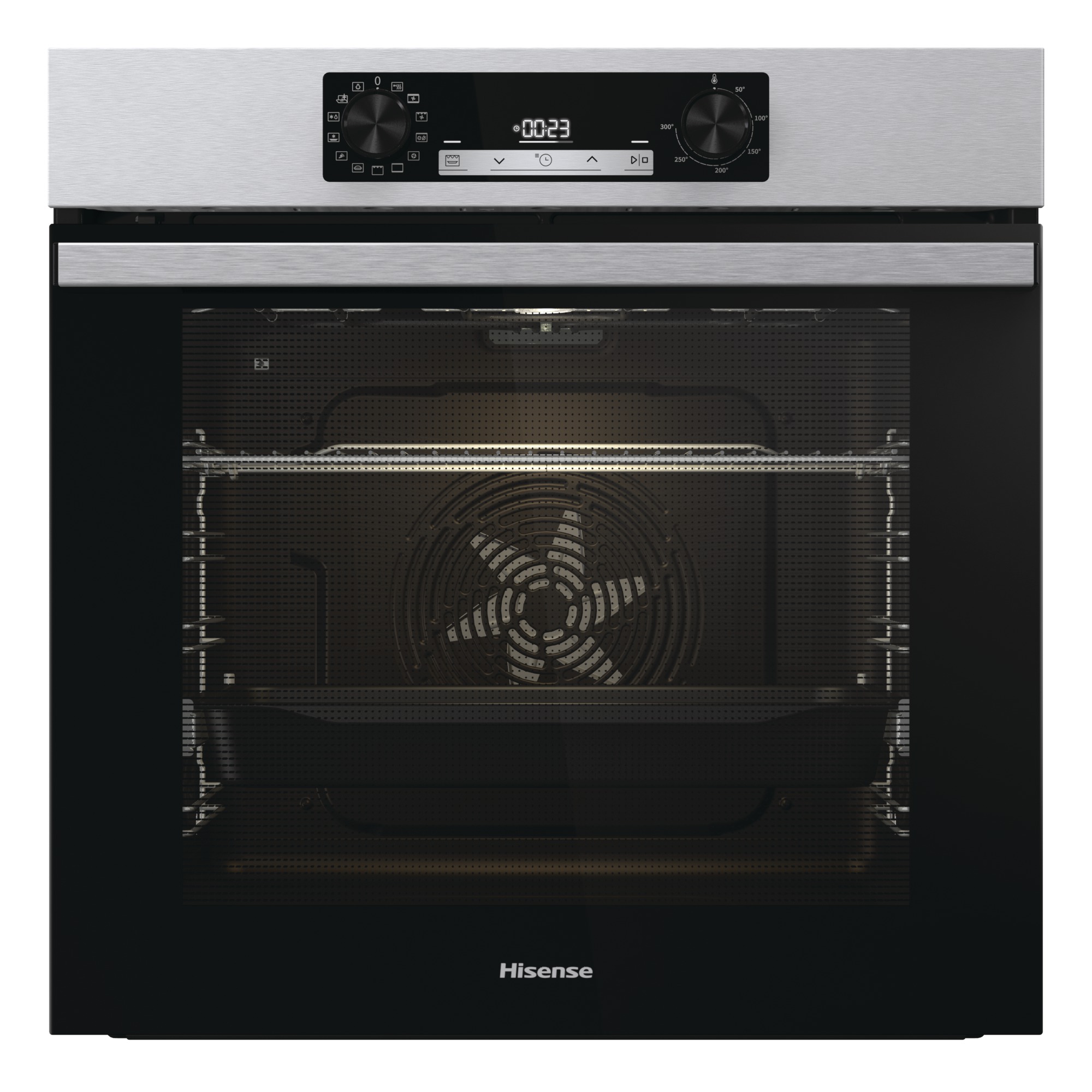 Hisense - BI64213EPX – Horno Pirolítico, Clase A, 77L, Inox