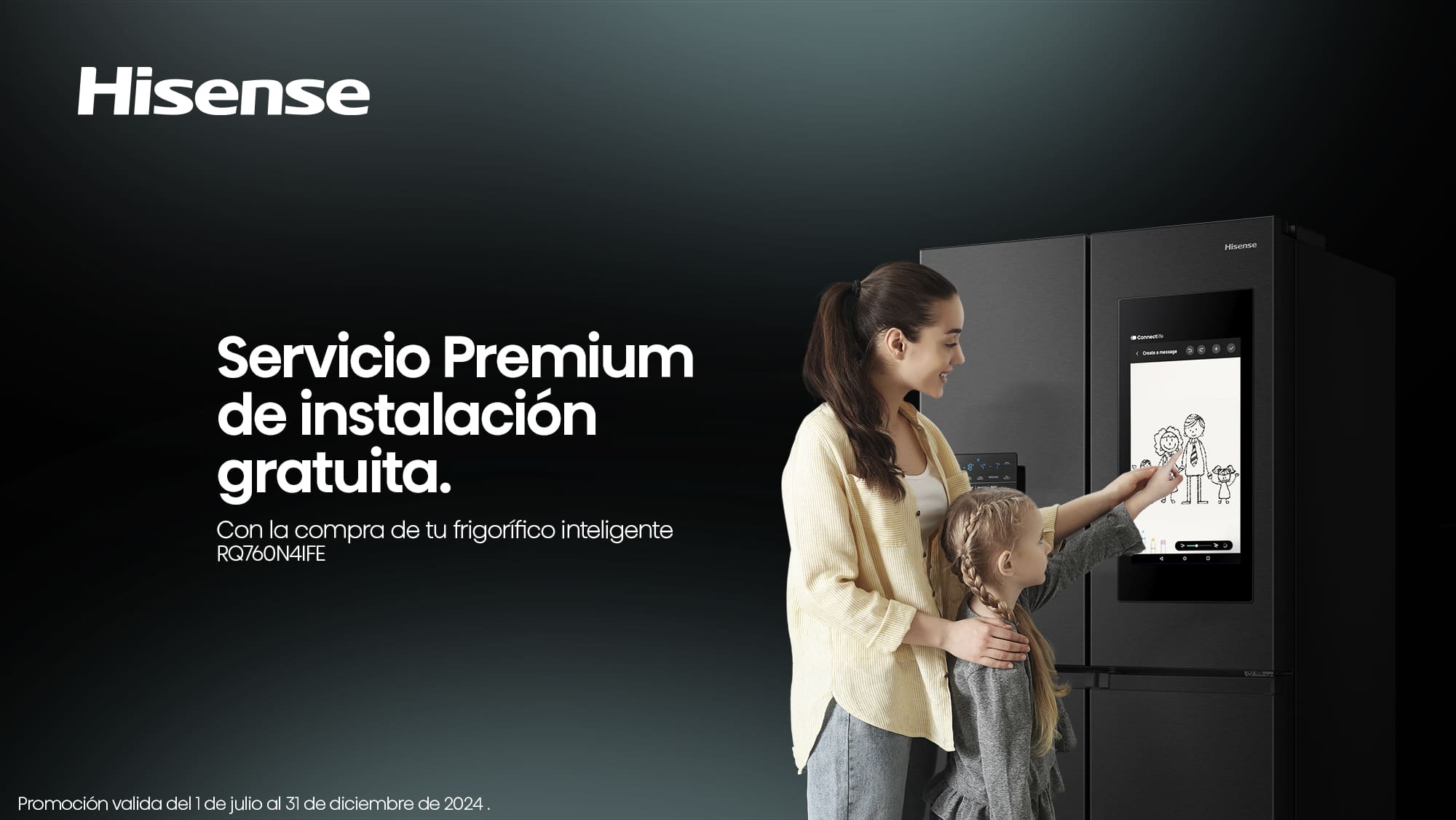 RQ760N4IFE Promoción Servicio Premium: Instalación Gratuita