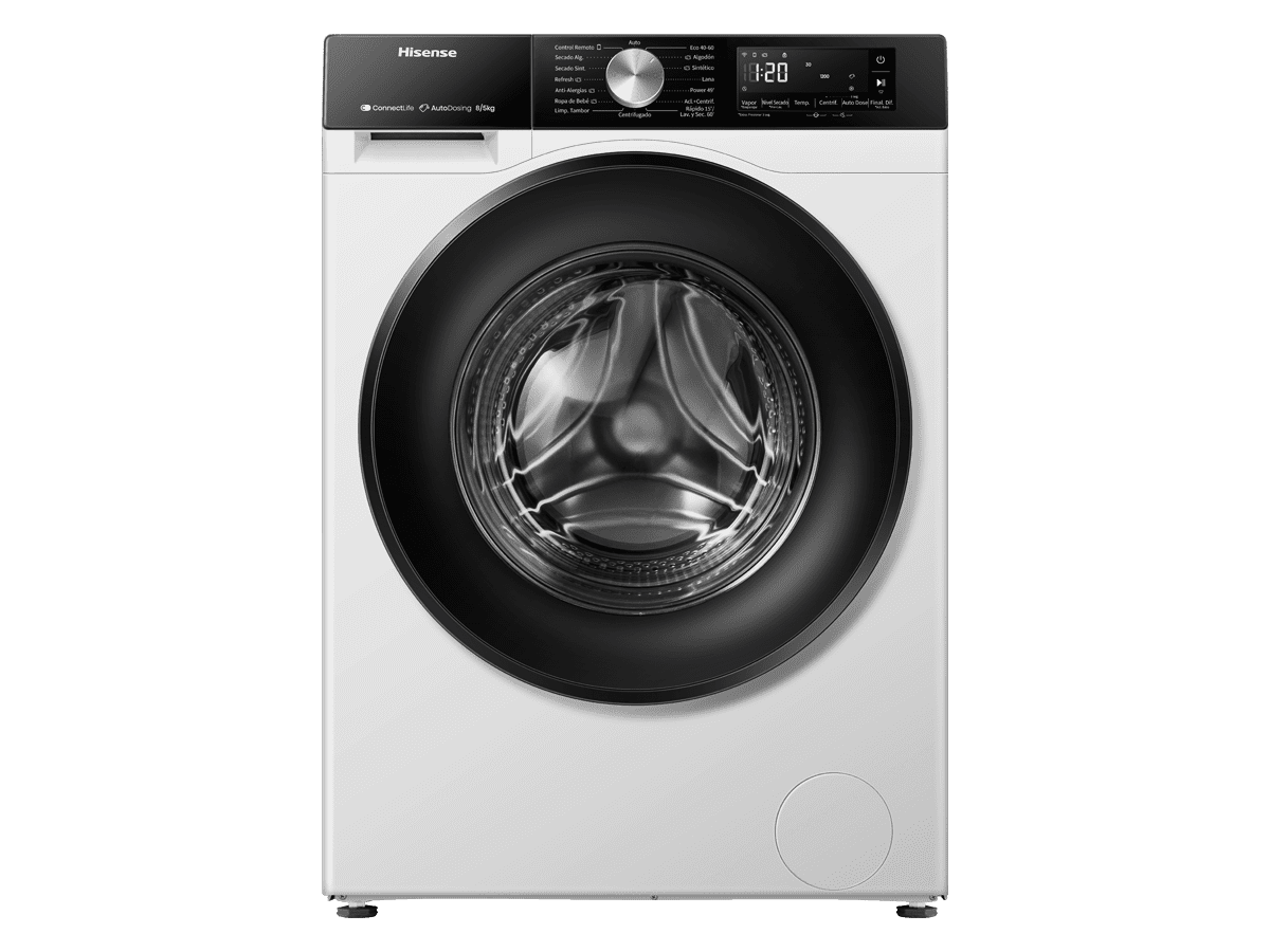 WD3S8045BW3 - Lavasecadora, Clase A, 8 kg/5 kg, 1400 rpm, Blanco