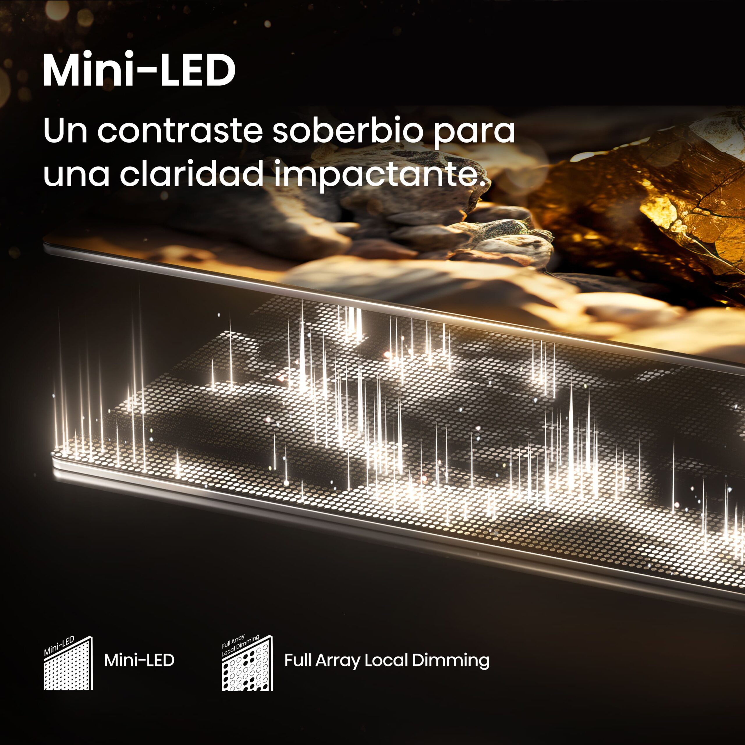 Hisense - Serie E8Q Mini-LED TV 65E8Q 65 pulgadas con Quantum Dot