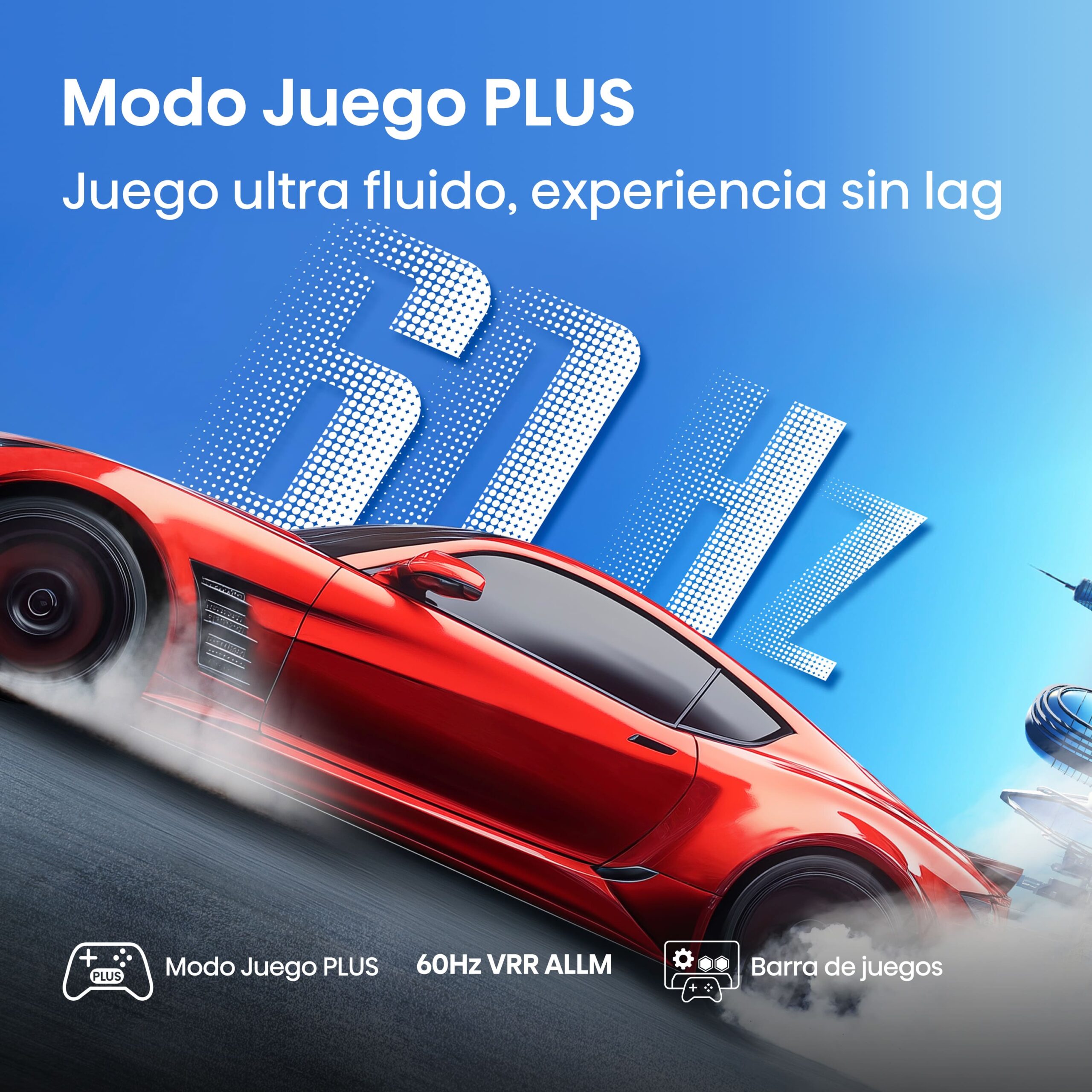Hisense - Serie E7Q QLED TV 65E7Q Smart TV 65 pulgadas con Dolby Vision & Atmos