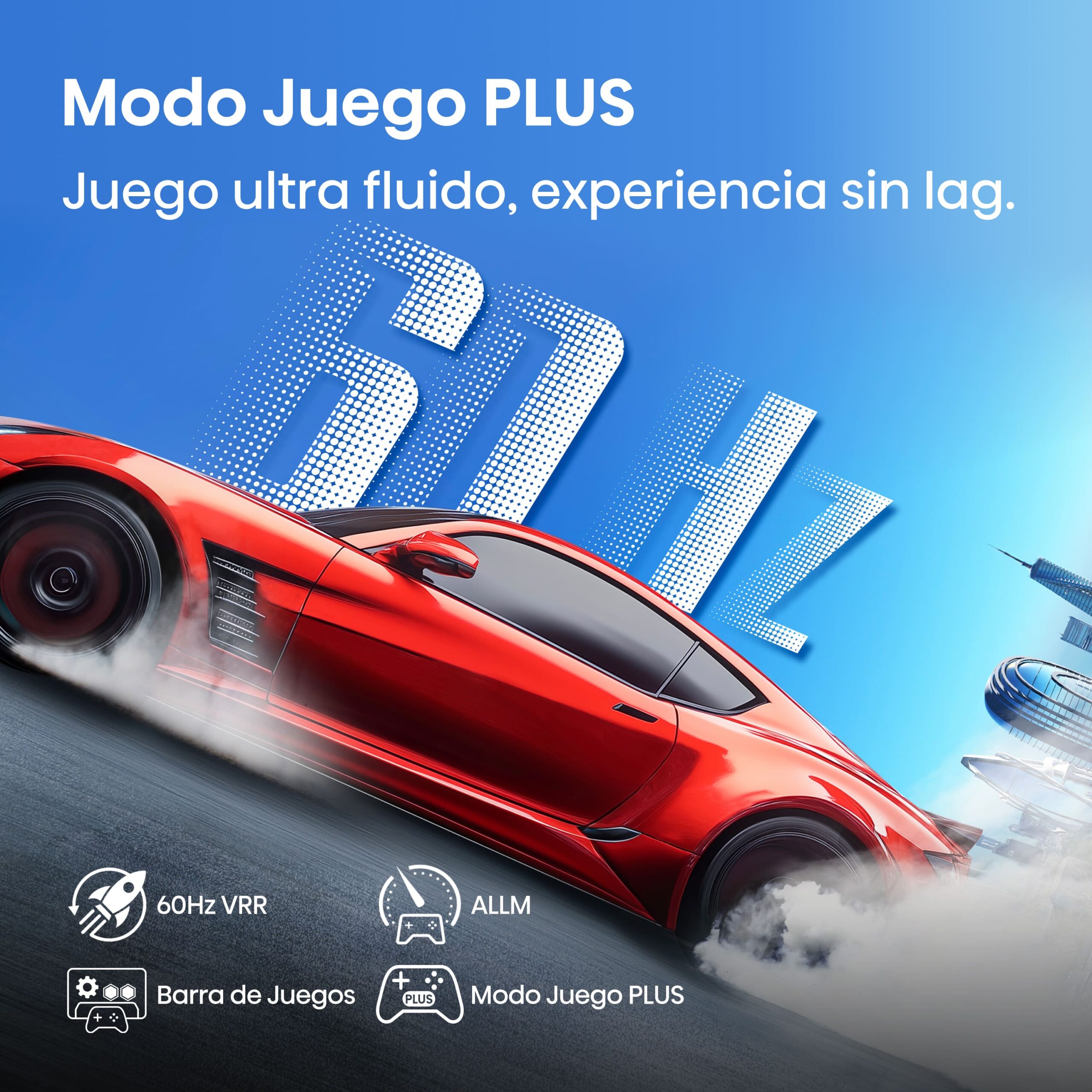 Hisense - Serie A7Q QLED TV 50A7Q Smart TV 50 pulgadas con Dolby Vision & Atmos