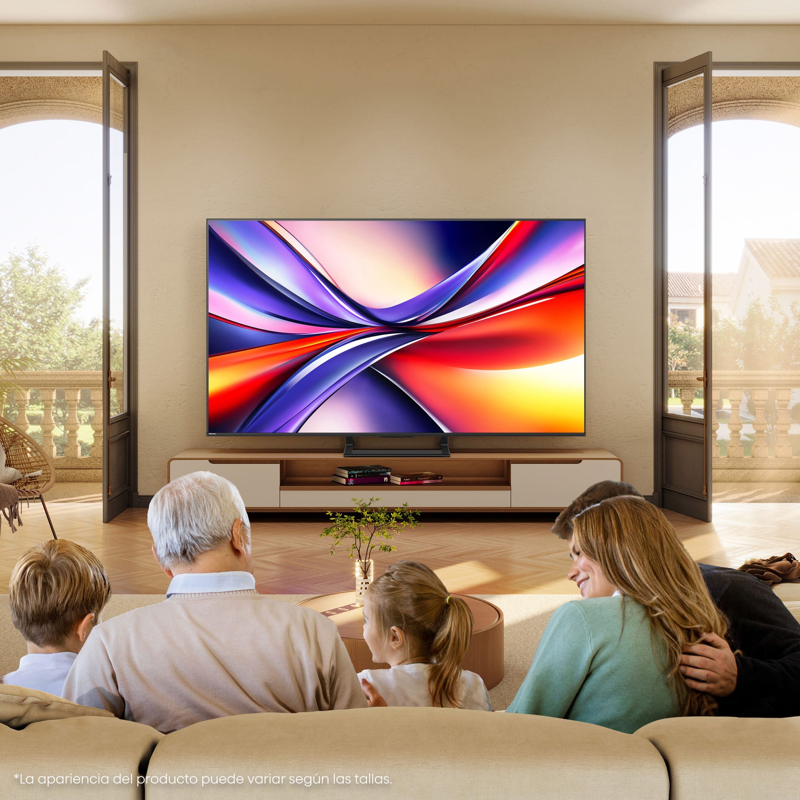Hisense - Serie A7Q QLED TV 50A7Q Smart TV 50 pulgadas con Dolby Vision & Atmos