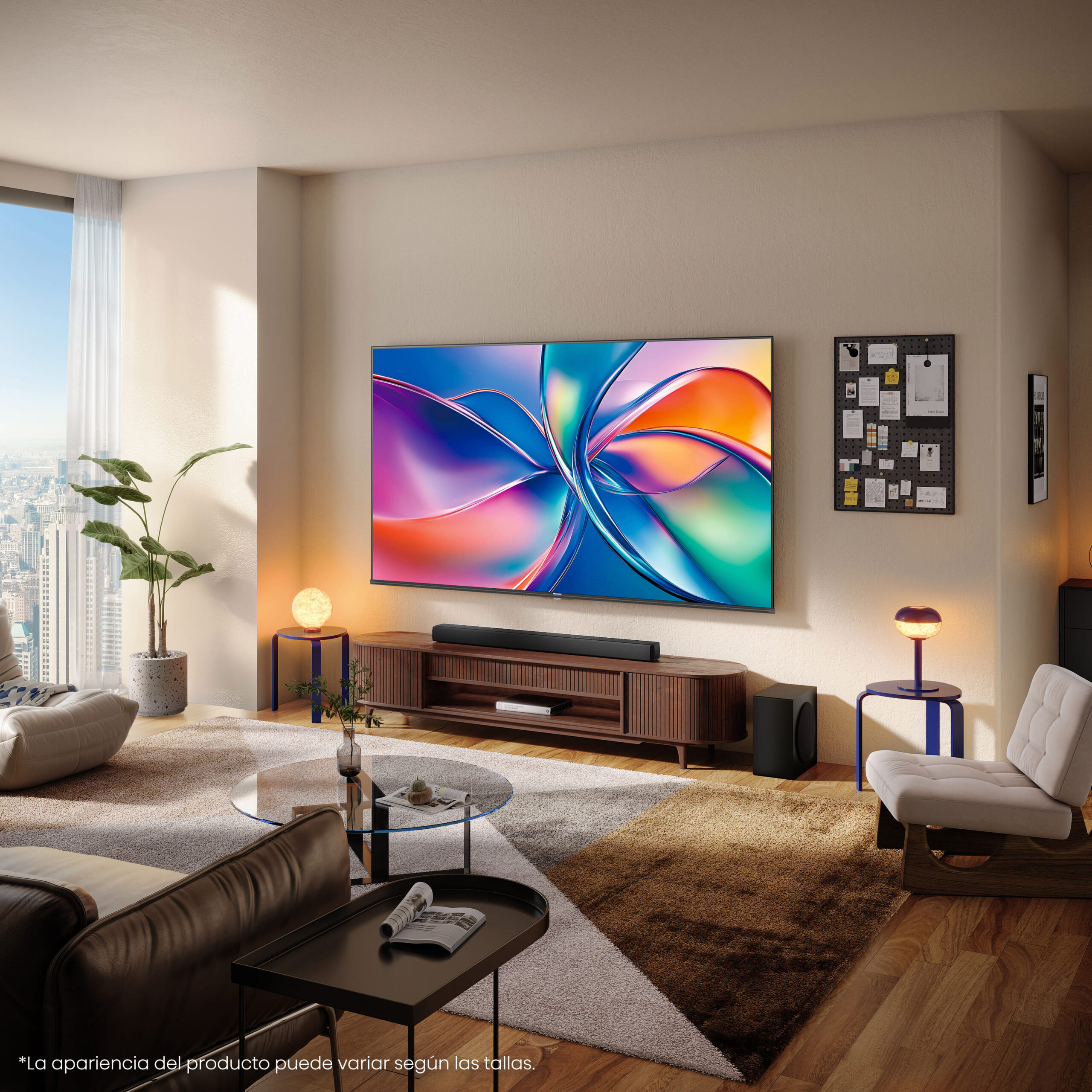 Hisense - Serie E7Q QLED TV 65E7Q Smart TV 65 pulgadas con Dolby Vision & Atmos
