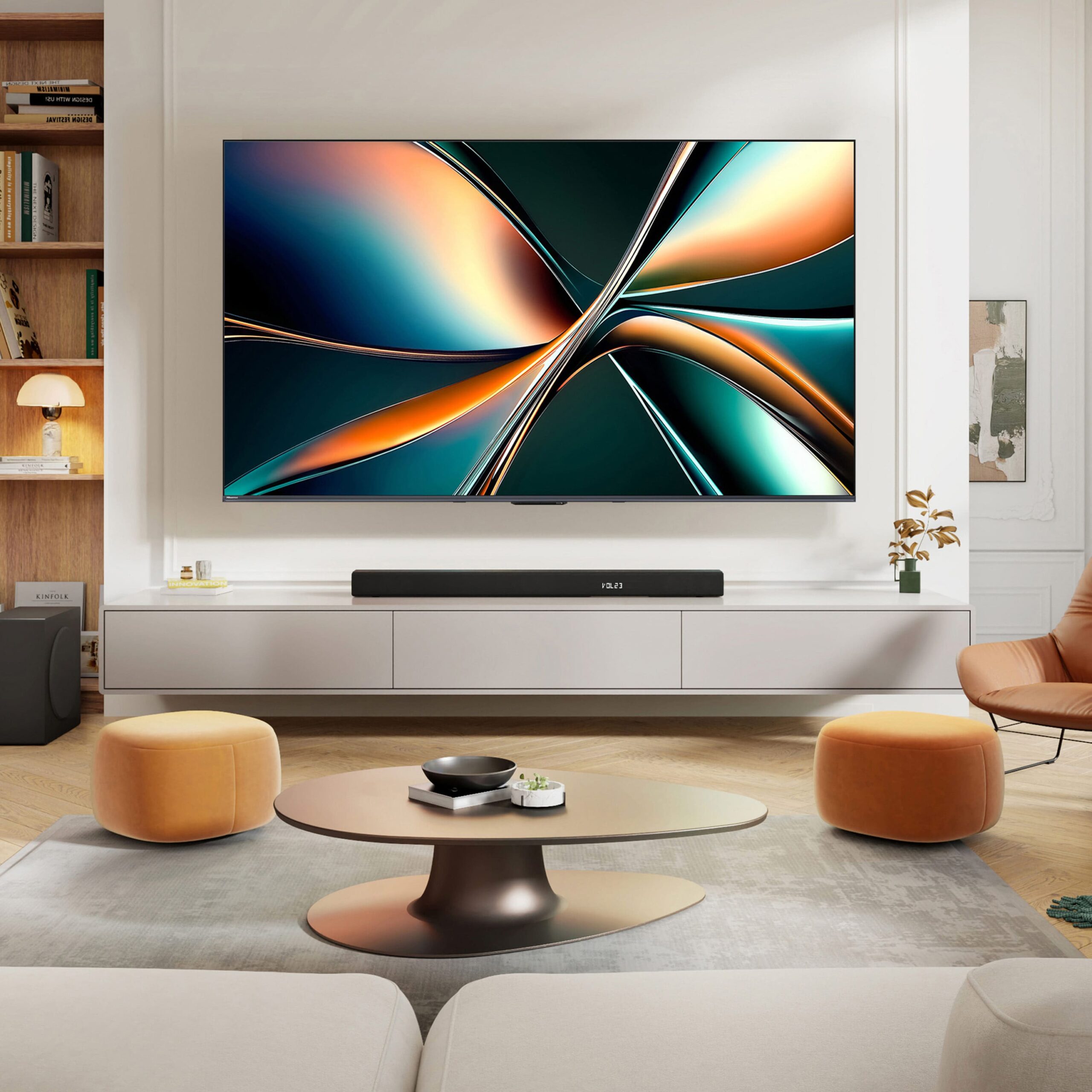 Hisense - Serie U7Q Mini-LED TV 65U7Q 65 pulgadas con Quantum Dot Colour