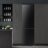 Combi RB440N4GBD – Frigorífico Combi 2 Puertas, Clase D , 336L, Cristal Negro