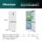 Combi RB390N4BWC – Frigorífico Combi 2 Puertas, Clase C, 304L, Blanco