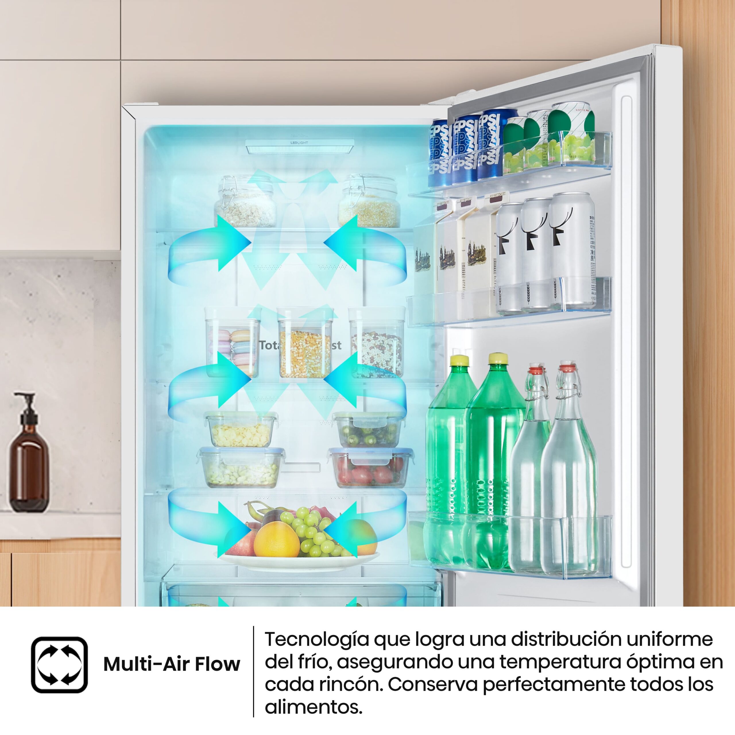 Hisense - RB390N4BWC – Frigorífico Combi 2 Puertas, Clase C, 304L, Blanco