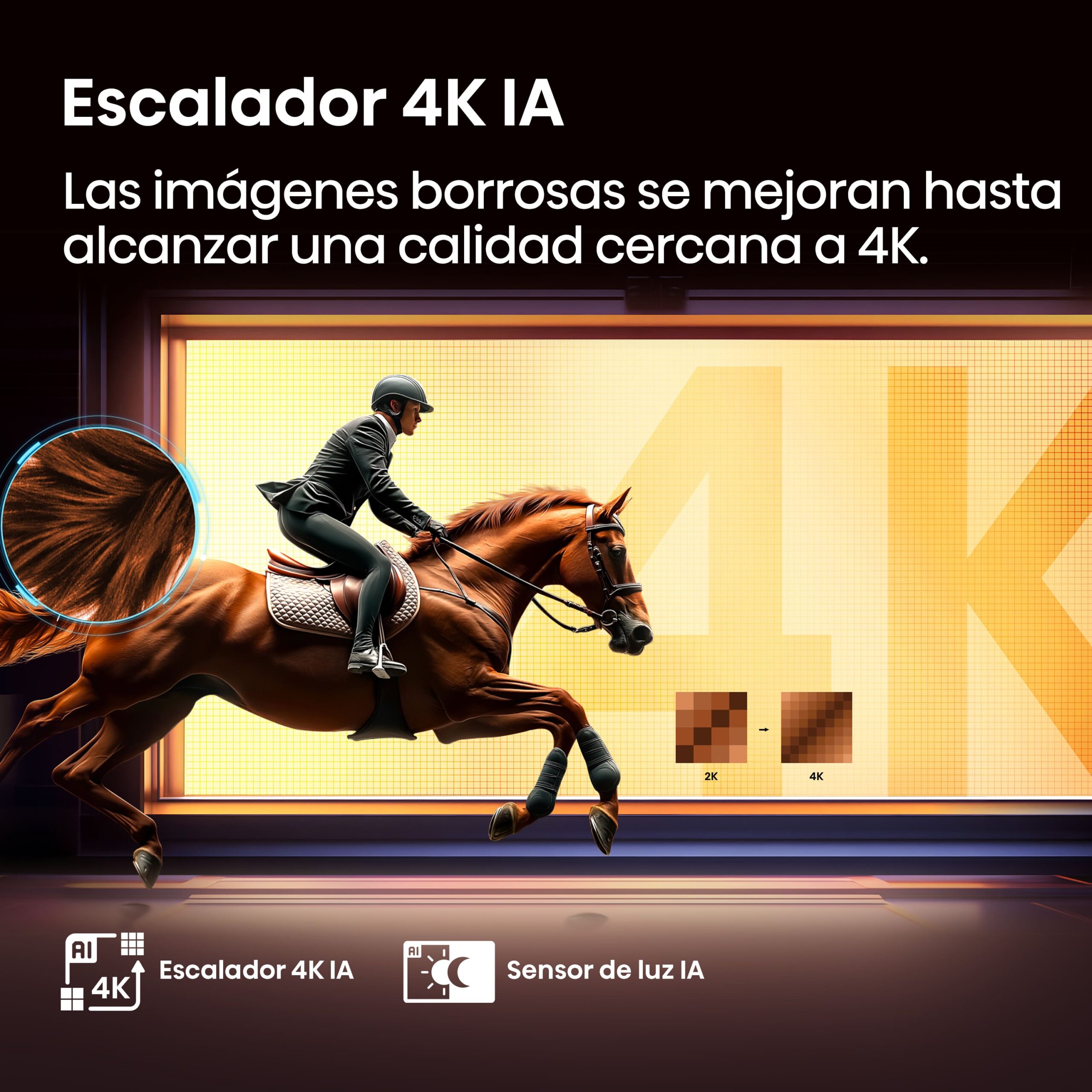 Hisense - Serie A6Q TV 4K 65A6Q, VIDAA Smart TV 65 pulgadas con Dolby Vision