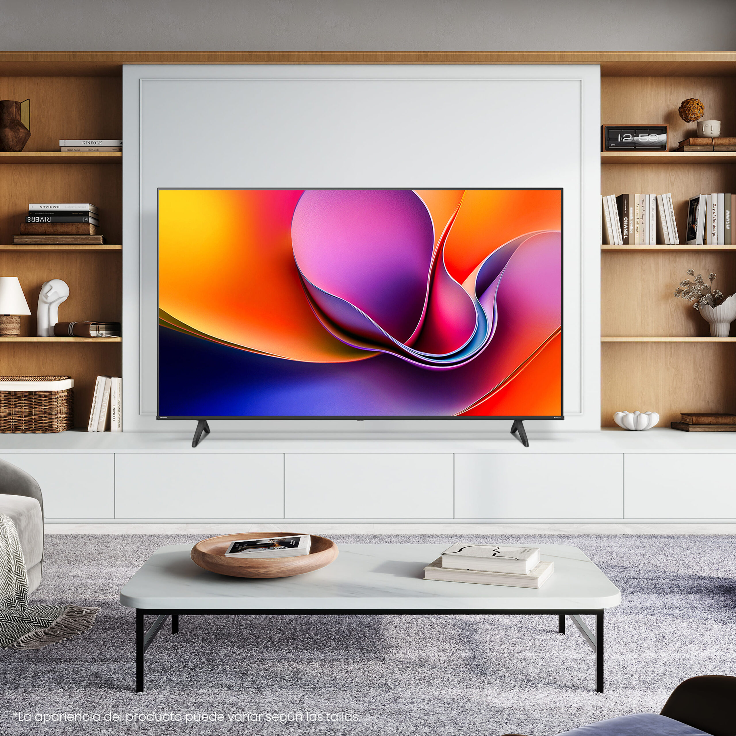Hisense - Serie A6Q TV 4K 65A6Q, VIDAA Smart TV 65 pulgadas con Dolby Vision