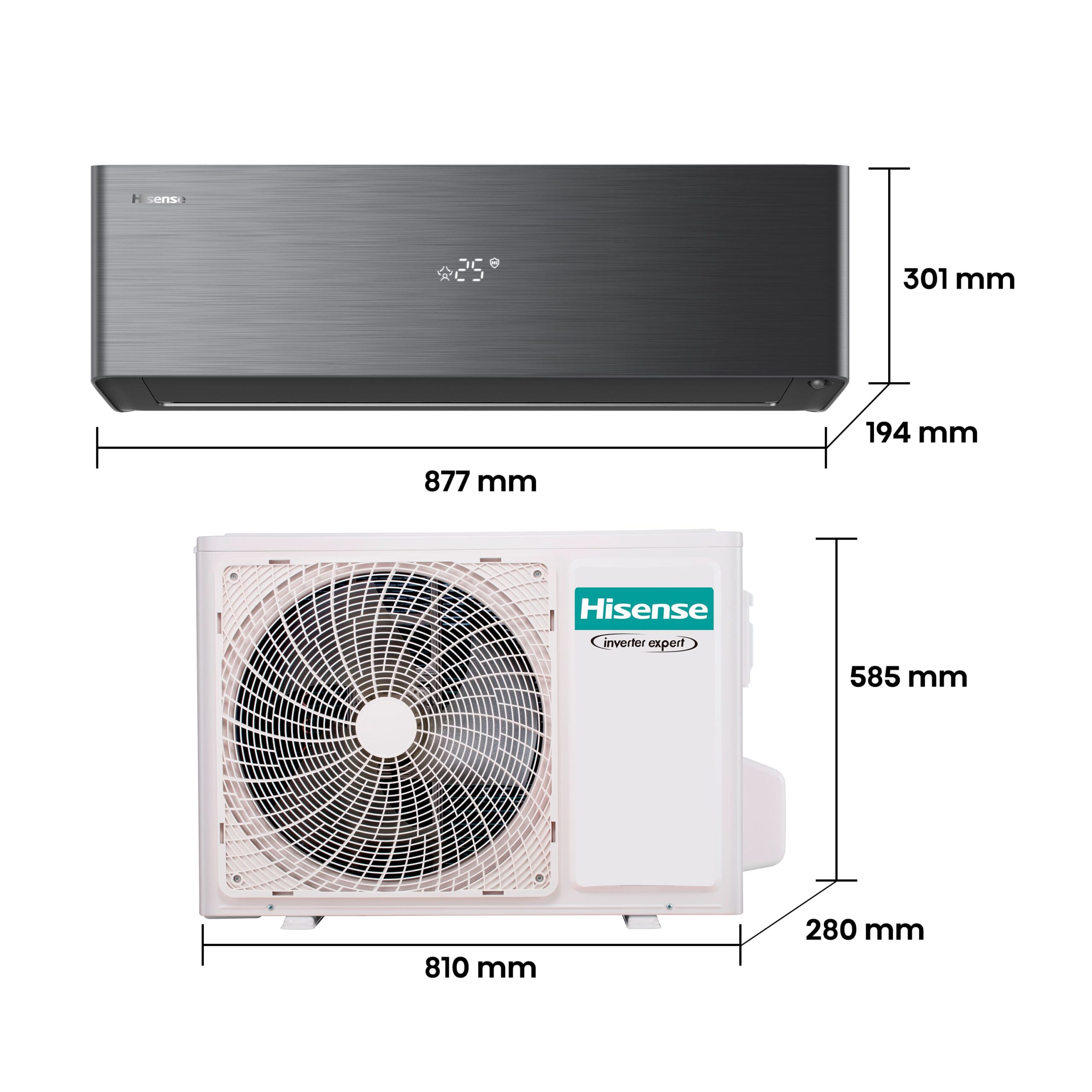 Hisense - Aire acondicionado Energy Pro X QH35XV0B