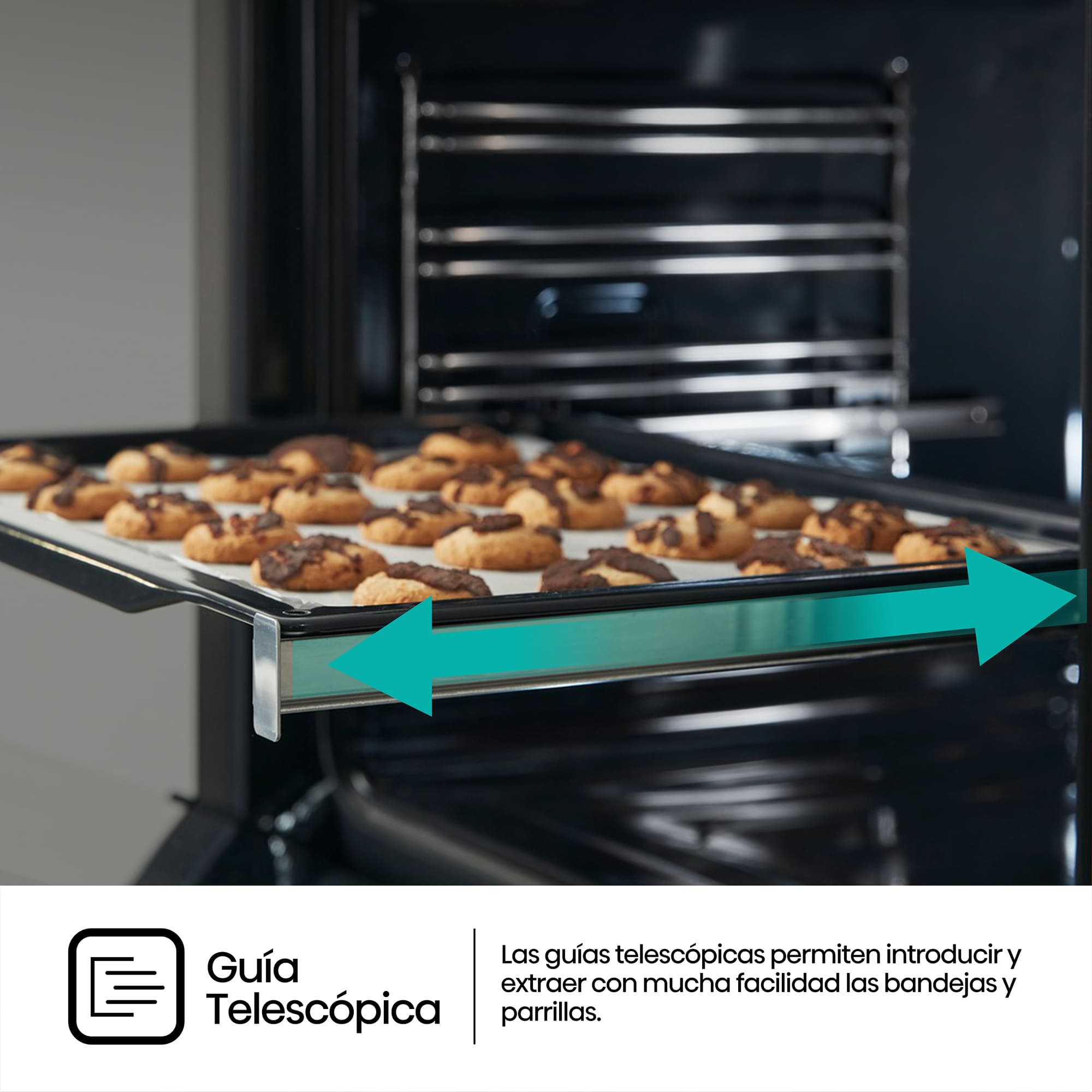 Hisense - BI64213E15PX – Horno Pirolítico, Clase A+, 77L, Inox