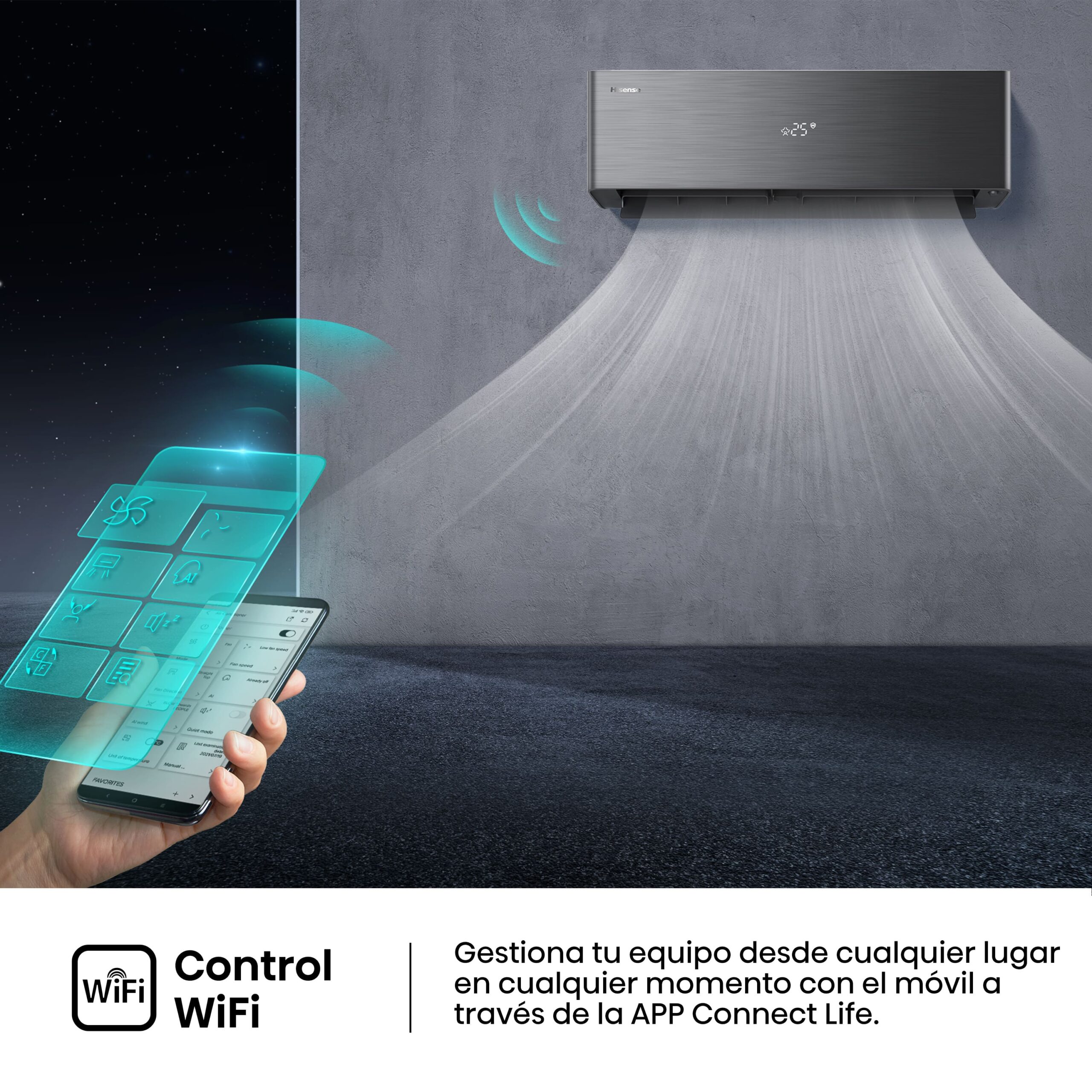 Hisense - Aire acondicionado Energy Pro X QH35XV0B