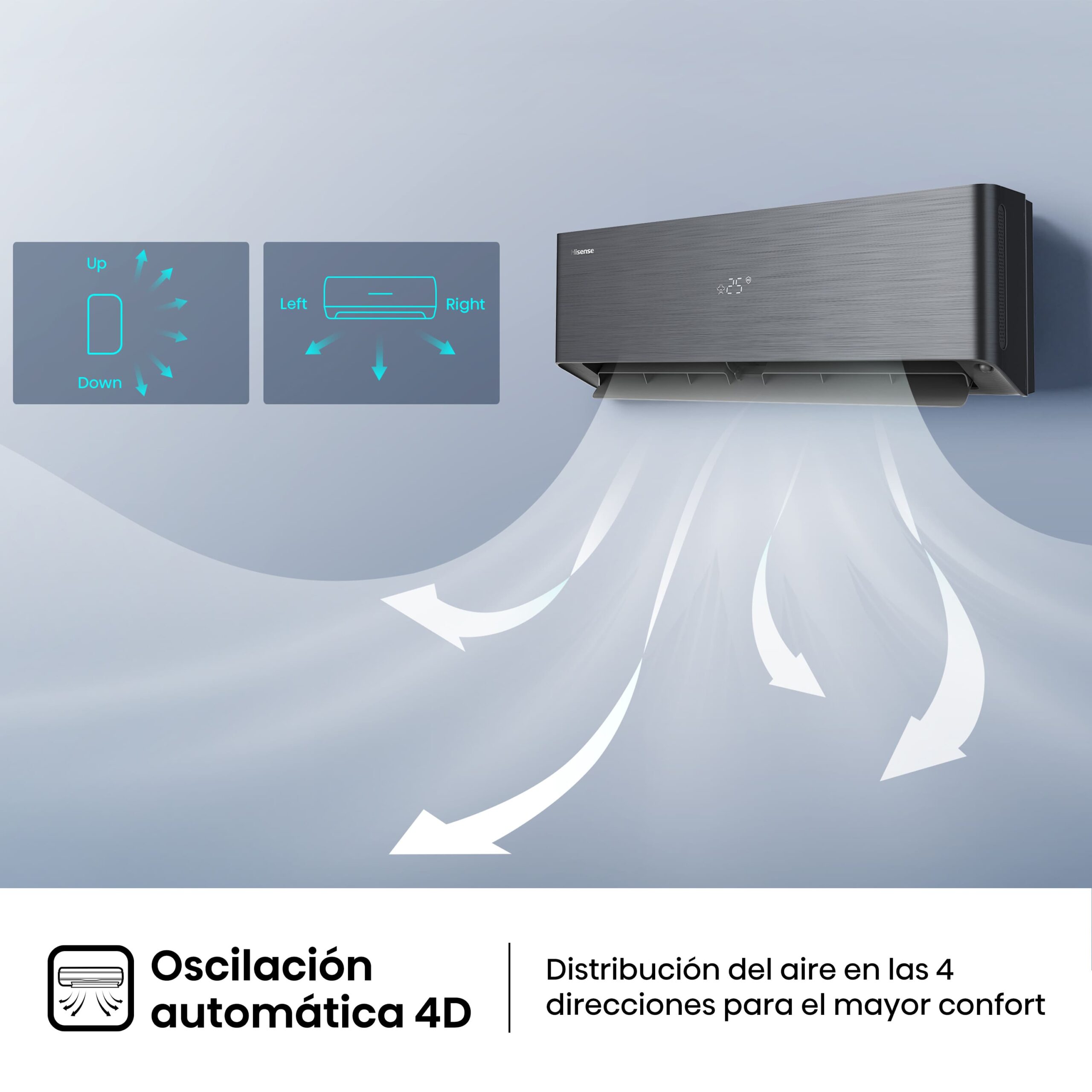 Hisense - Aire acondicionado Energy Pro X QH35XV0B