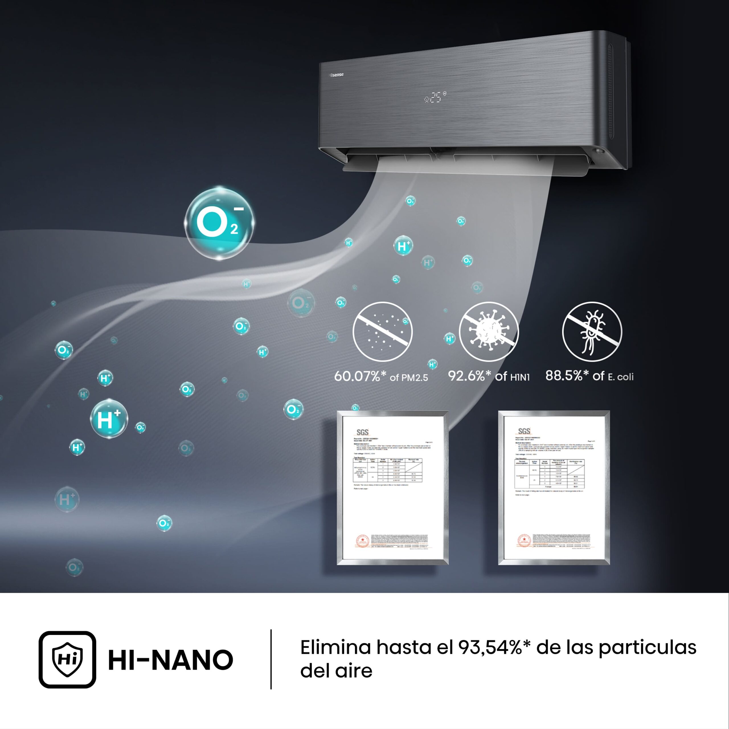 Hisense - Aire acondicionado Energy Pro X QH35XV0B