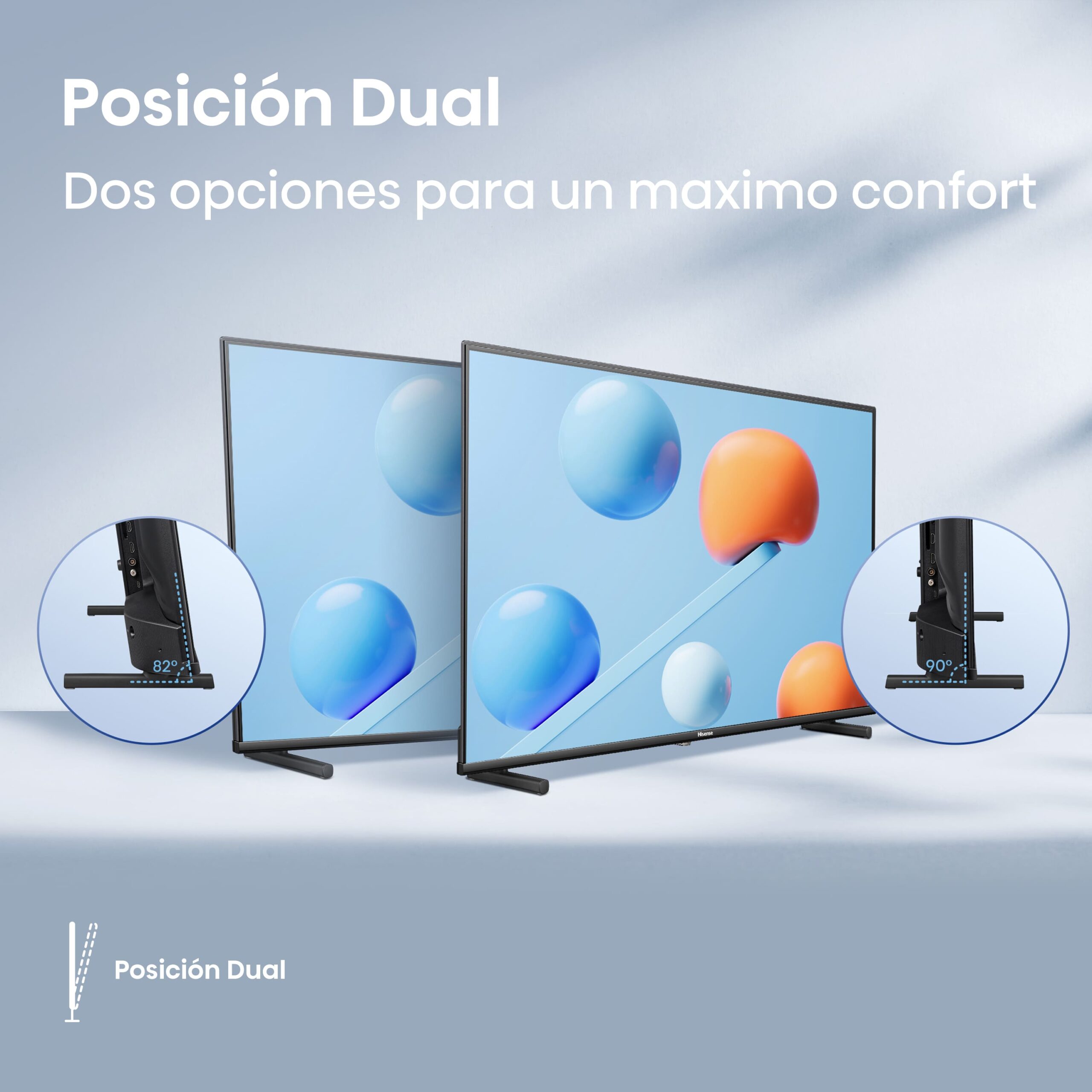 Hisense - Serie A5Q QLED TV 40A5Q Smart TV 40 Pulgadas TV con Dolby Atmos
