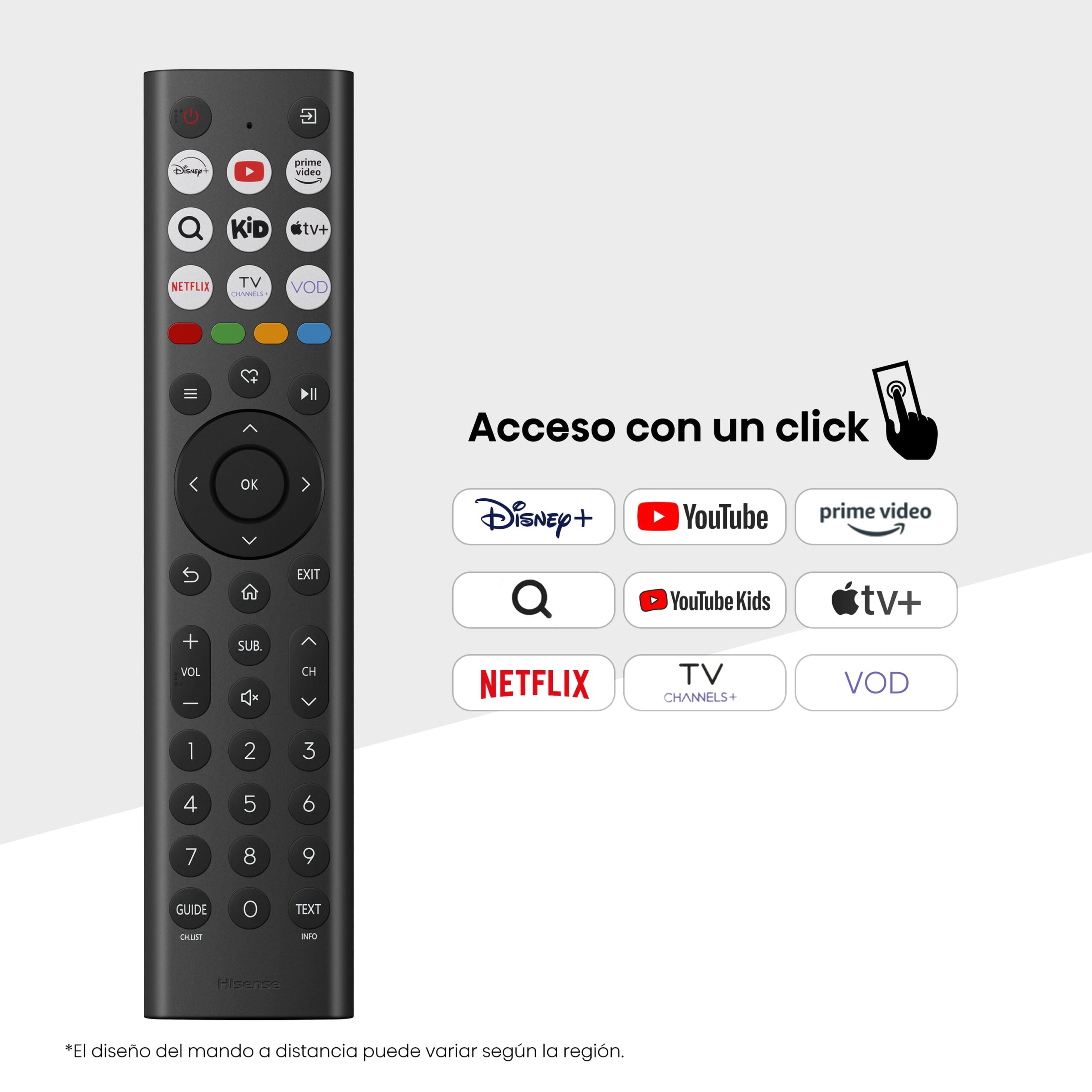 Hisense - Serie A4Q Smart TV 40A4Q HD 40 pulgadas, televisión con Modo Juego