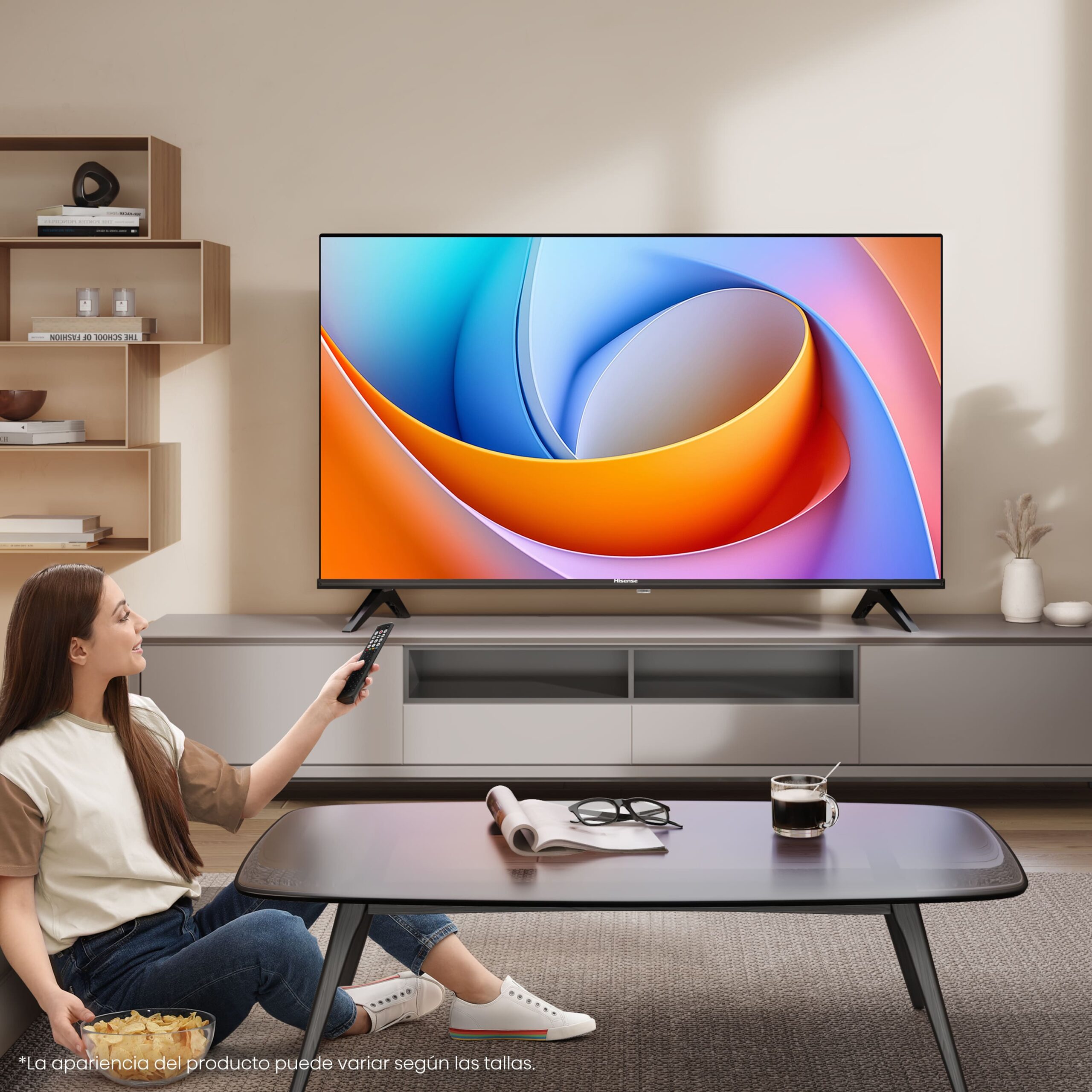 Hisense - Serie A4Q Smart TV 40A4Q HD 40 pulgadas, televisión con Modo Juego