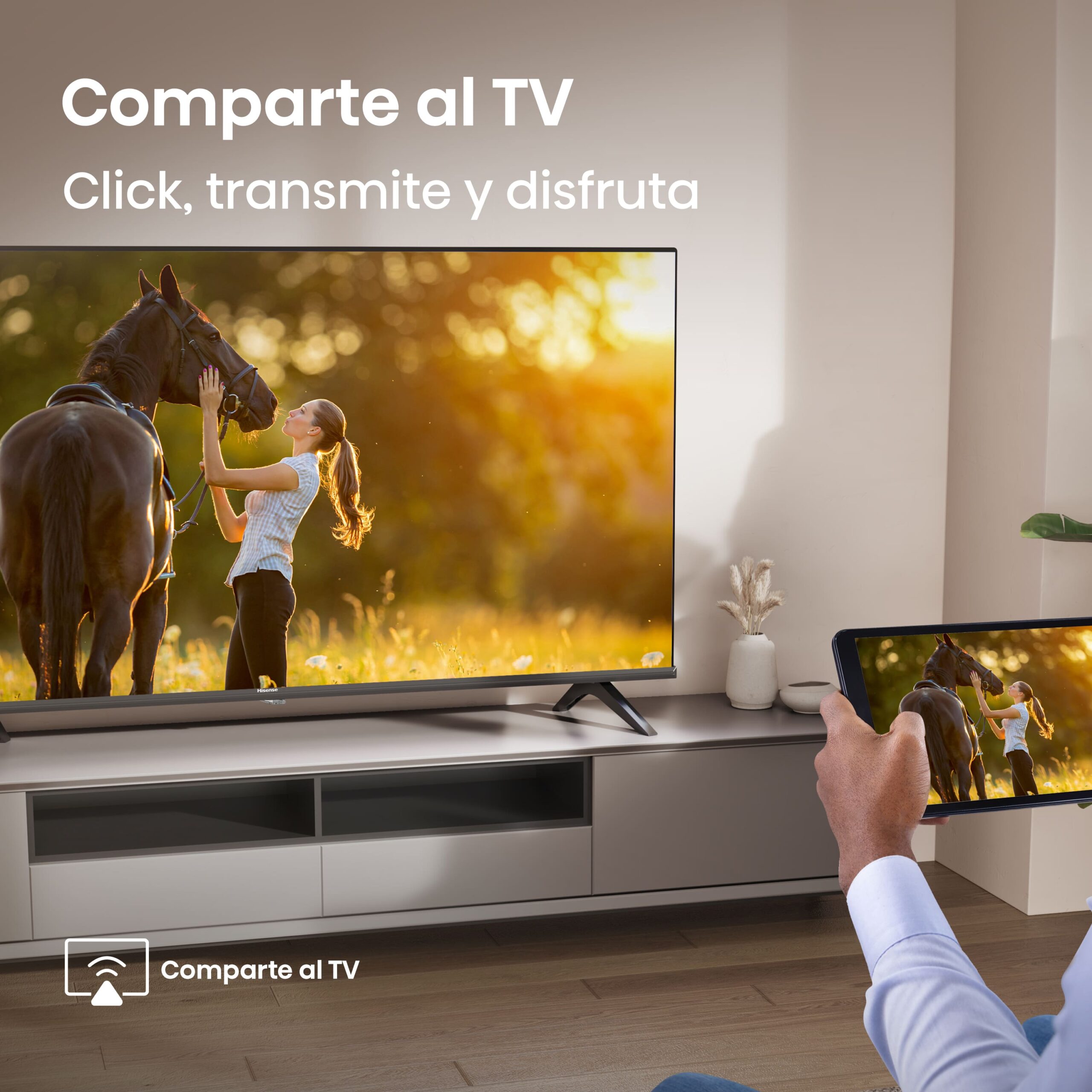 Hisense - Serie A4Q Smart TV 40A4Q HD 40 pulgadas, televisión con Modo Juego