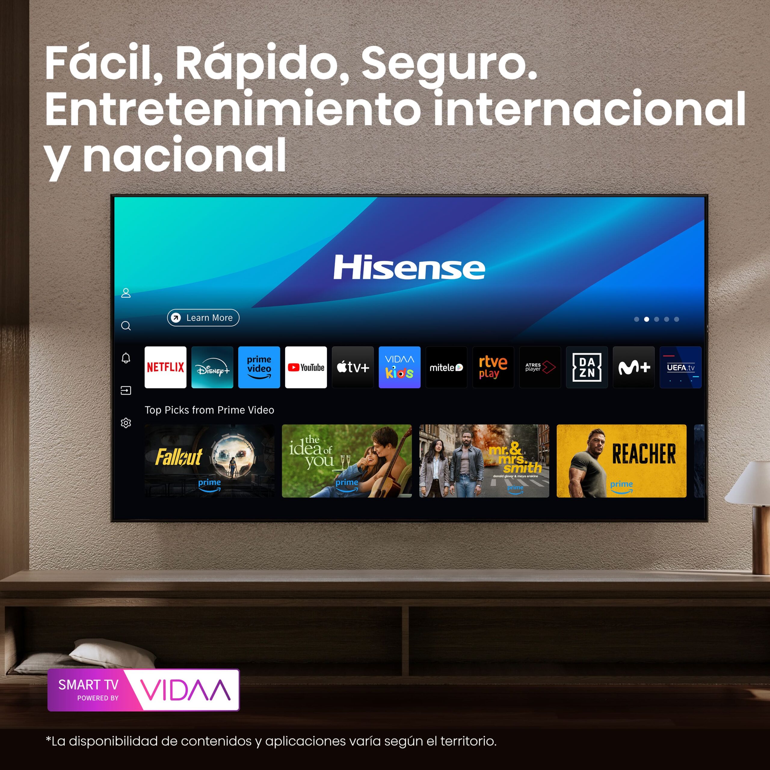 Hisense - Serie A4Q Smart TV 40A4Q HD 40 pulgadas, televisión con Modo Juego