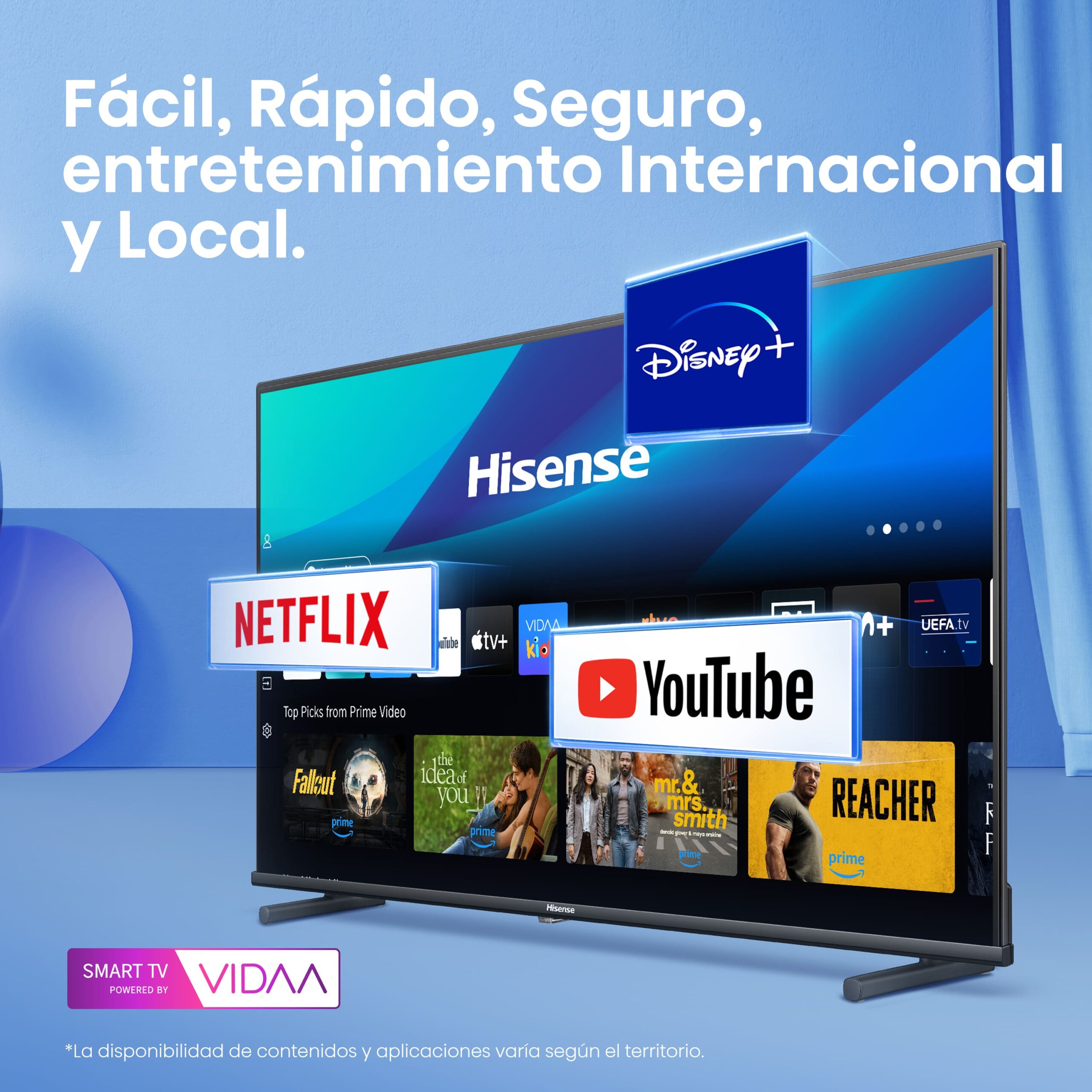 Hisense - Serie A5Q QLED TV 40A5Q Smart TV 40 Pulgadas TV con Dolby Atmos