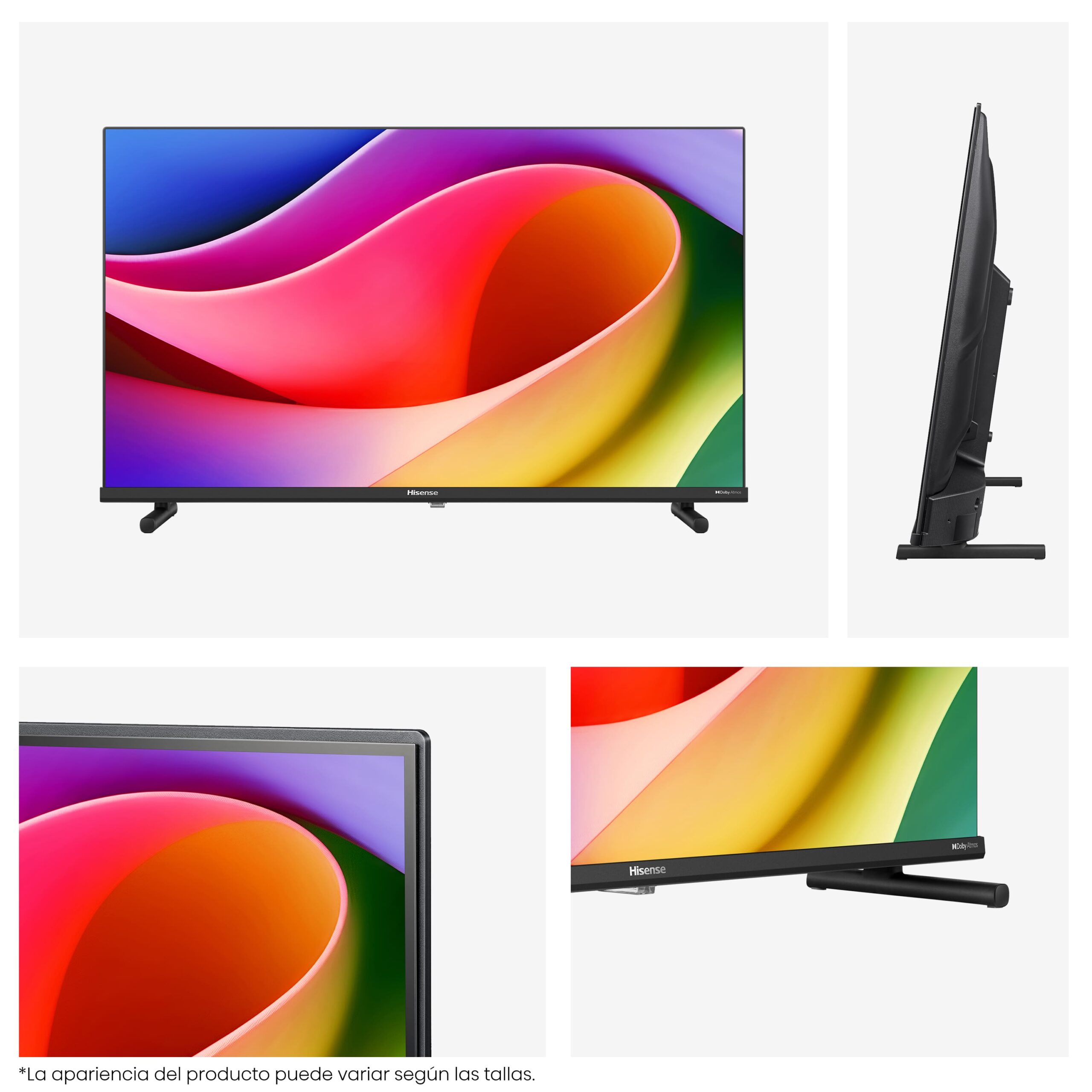 Hisense - Serie A5Q QLED TV 40A5Q Smart TV 40 Pulgadas TV con Dolby Atmos