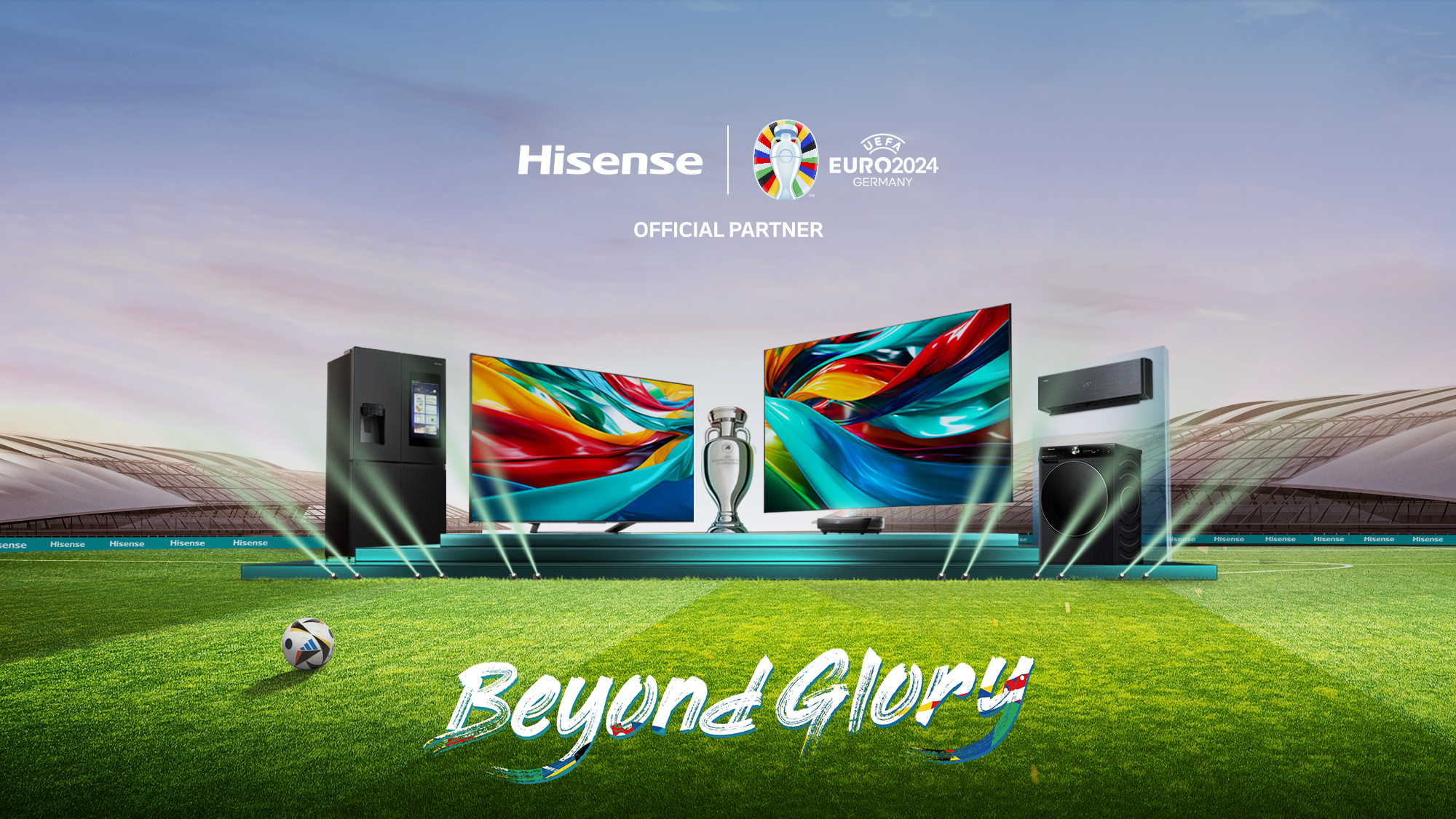 Hisense es partner oficial de la UEFA EURO 2024™ - FLIXMEDIA