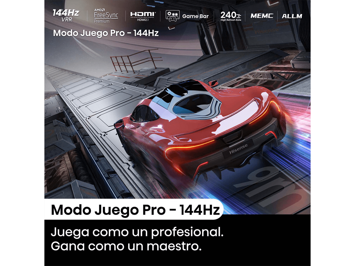 Hisense - Serie E7NQ Pro QLED Gaming TV