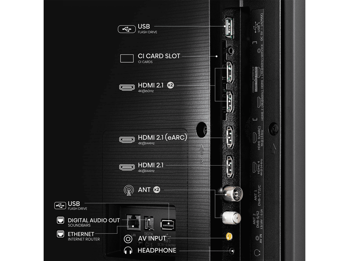 Hisense - QLED 85E7NQ Pro, Gaming TV