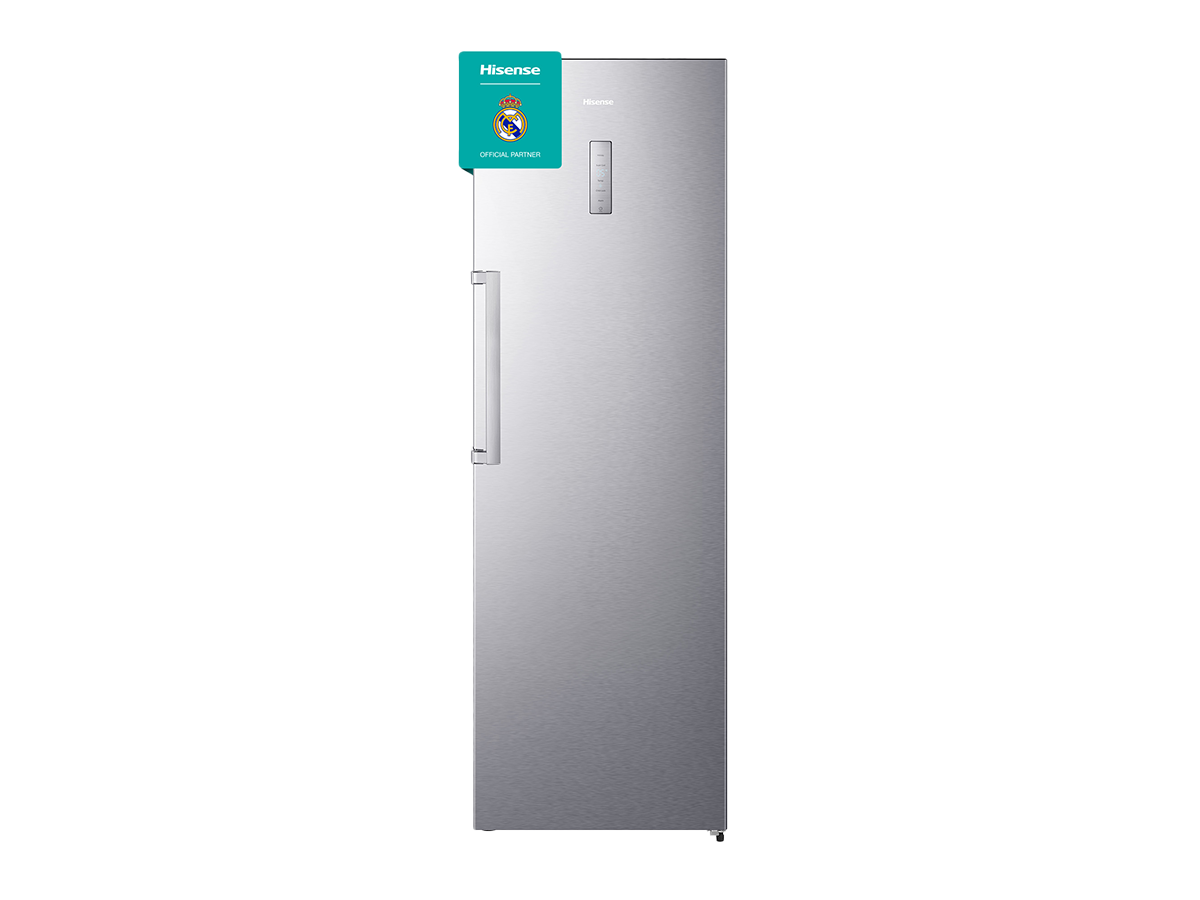 Hisense - RL481N4BIE – Frigorífico 1 Puerta, Clase E , 370L, Inox, , 