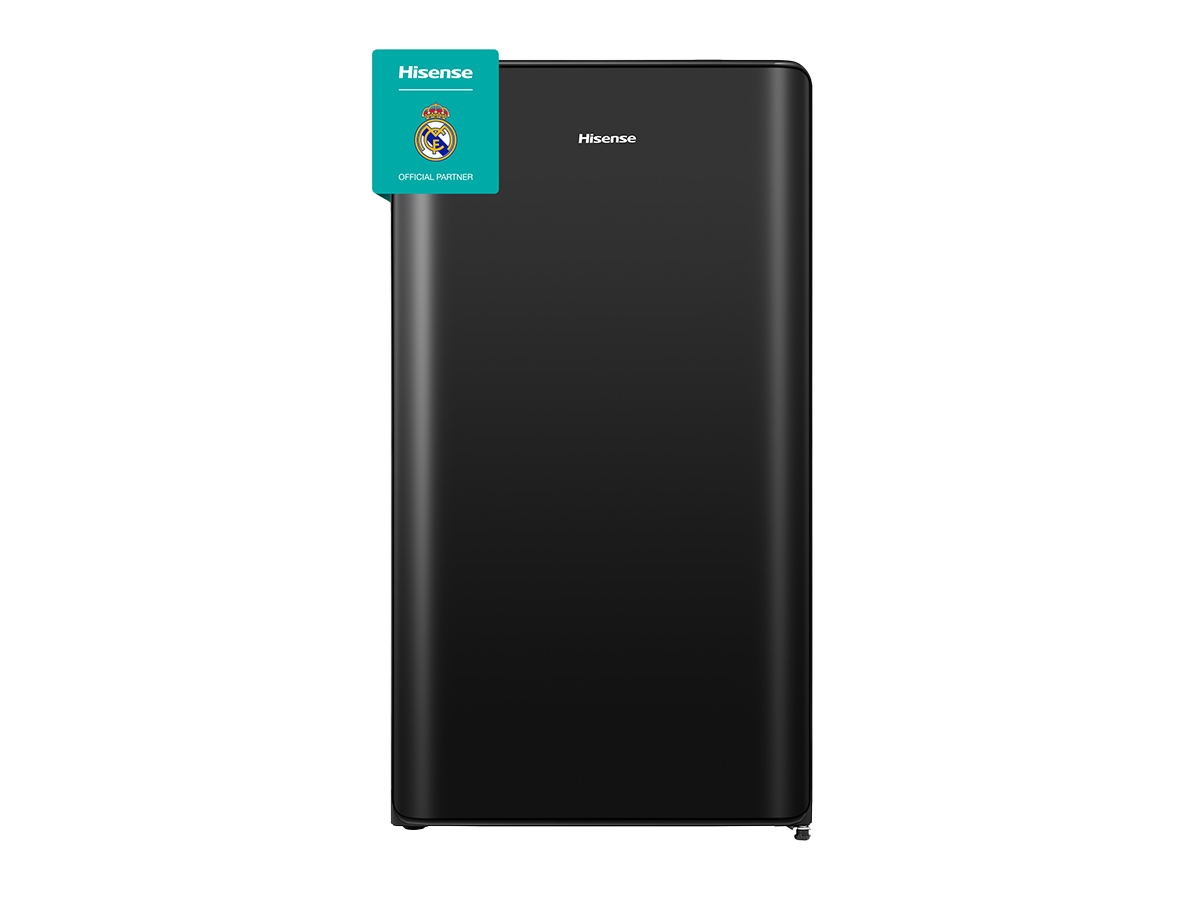 Hisense - RR106D4CBE – Frigorífico 1 Puerta, Clase E, 82L, Negro, , 