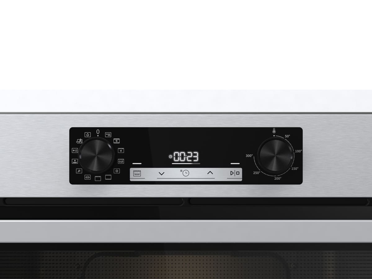 Hisense - BI642131EPX – Horno Pirolítico, Clase A+, 77L, Inox