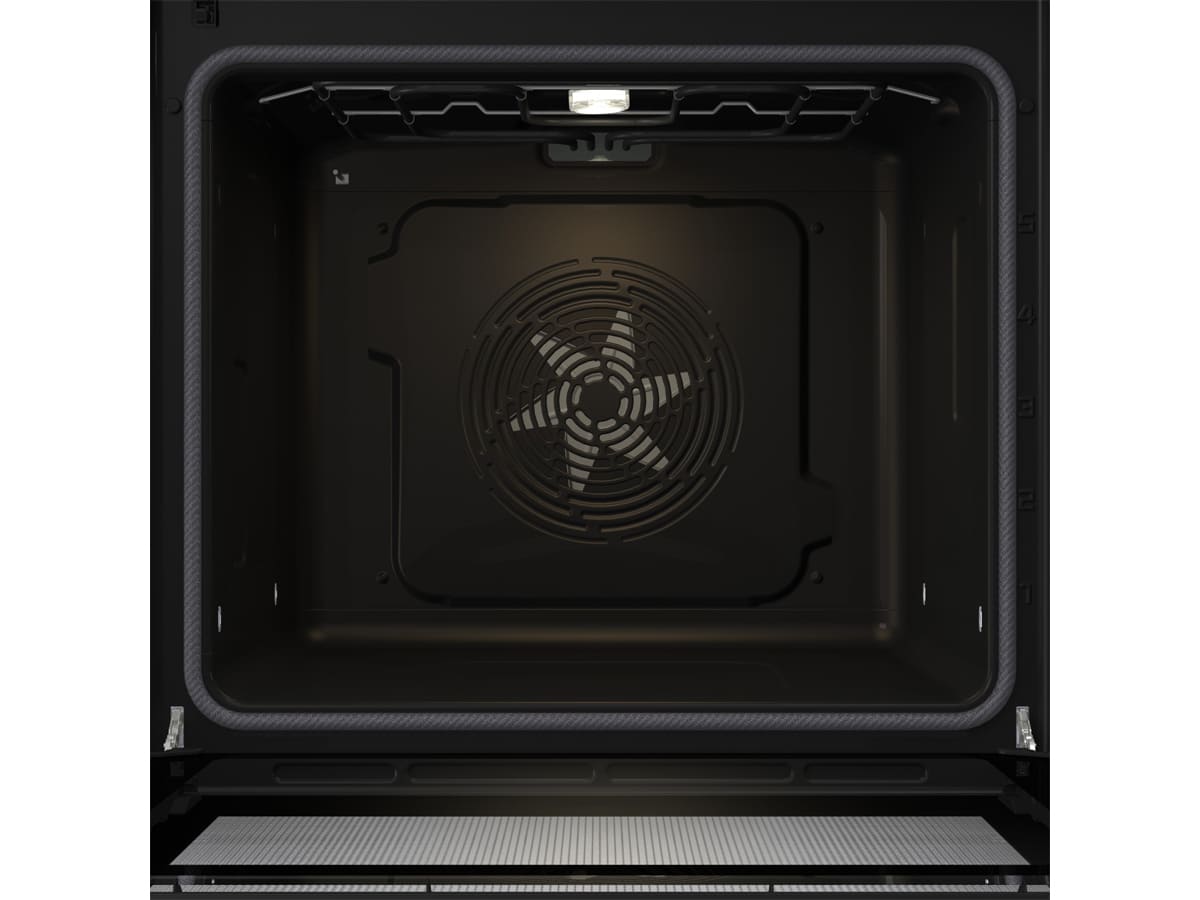 Hisense - BI64213E1PB – Horno Pirolítico, Clase A+, 77L, Negro