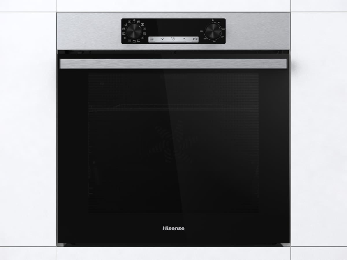Hisense - BI642131EPX – Horno Pirolítico, Clase A+, 77L, Inox