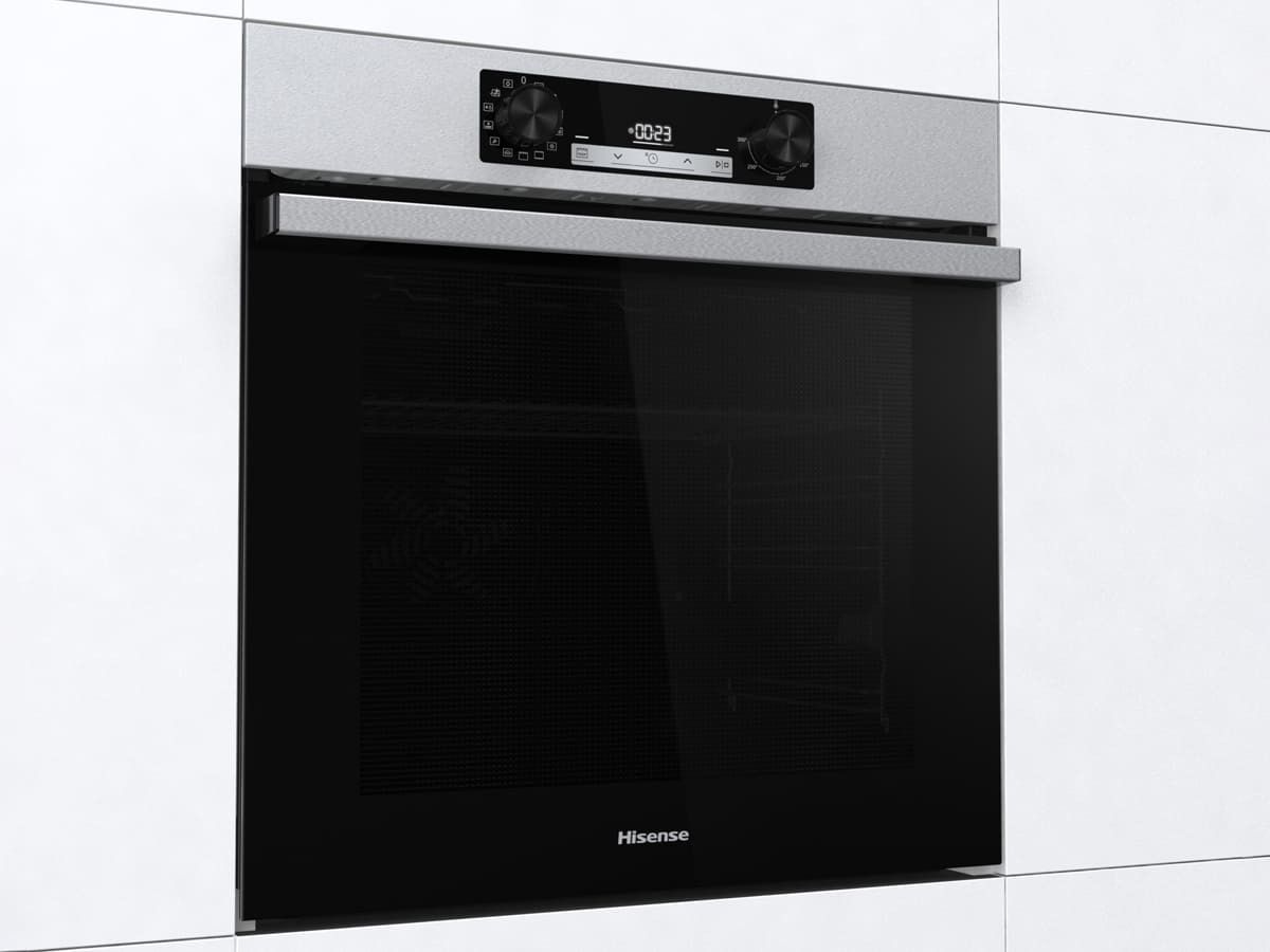 Hisense - BI642131EPX – Horno Pirolítico, Clase A+, 77L, Inox