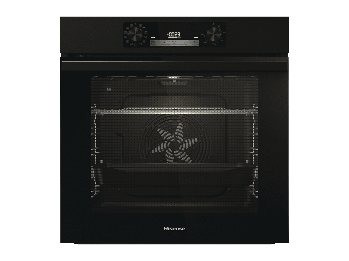 Hisense - BI64213E1PB – Horno Pirolítico, Clase A+, 77L, Negro, , 