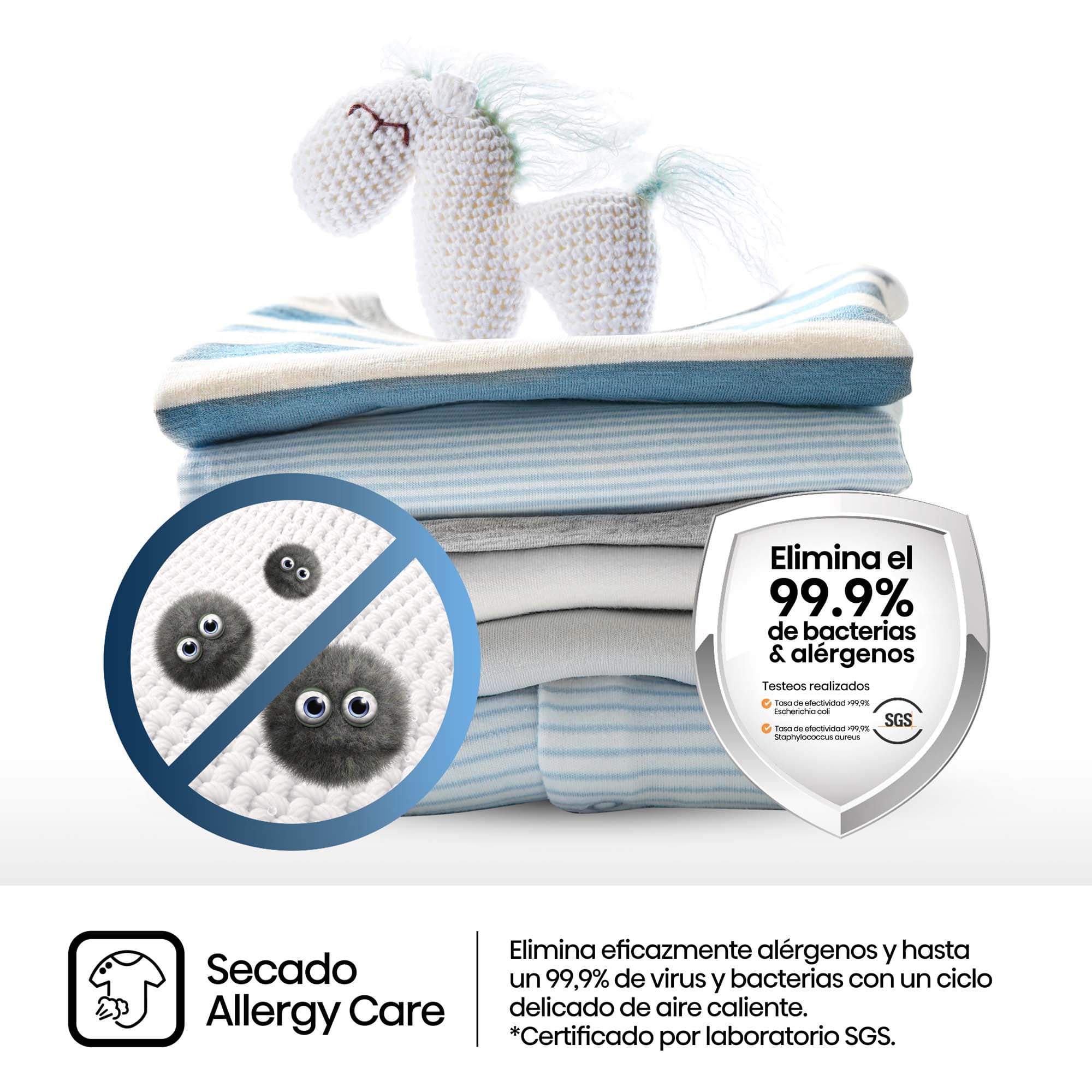 Hisense - DH3S902BW3 – Secadora, Clase A+++, Capacidad 9 kg, Color Blanco