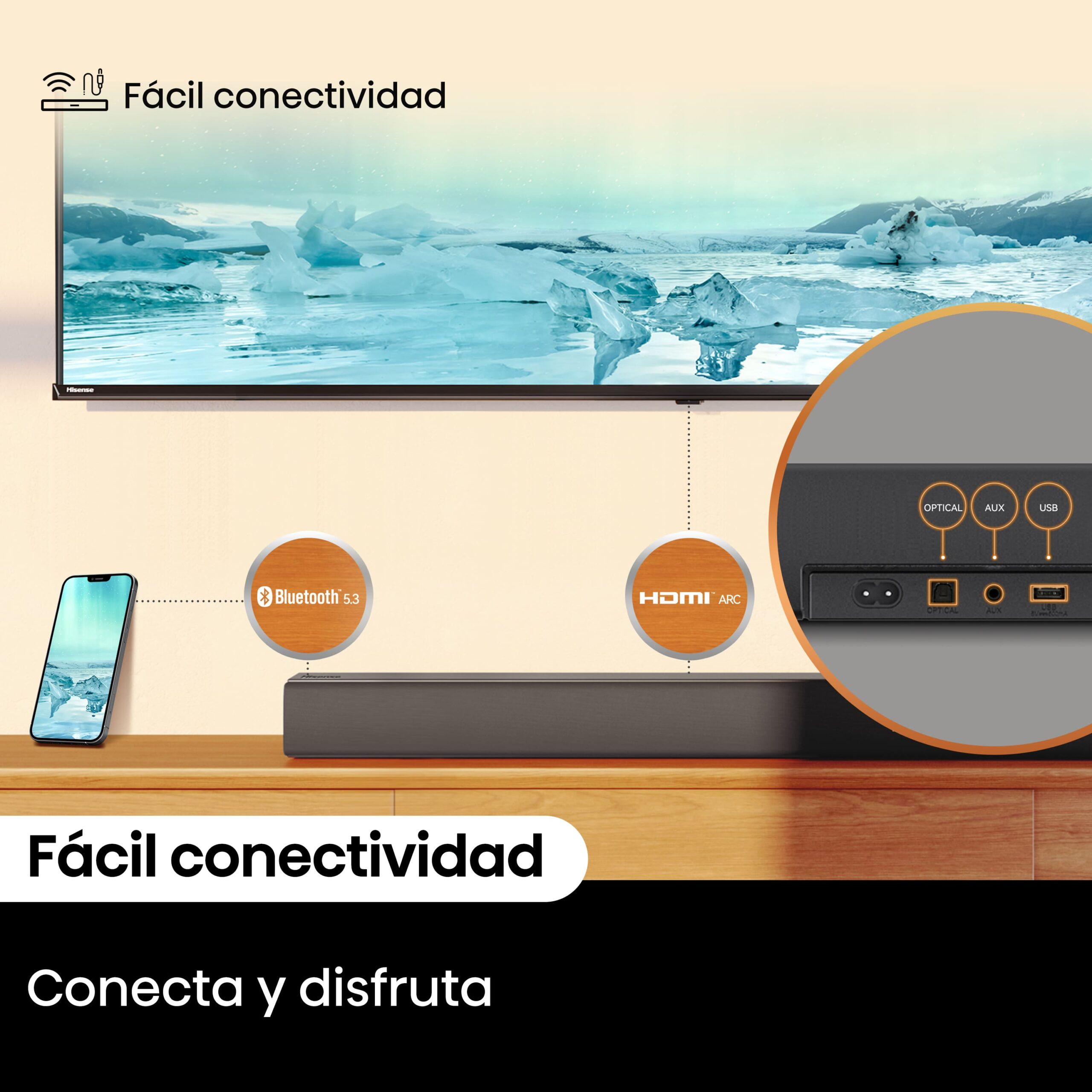 Hisense - Soundbar HS3100