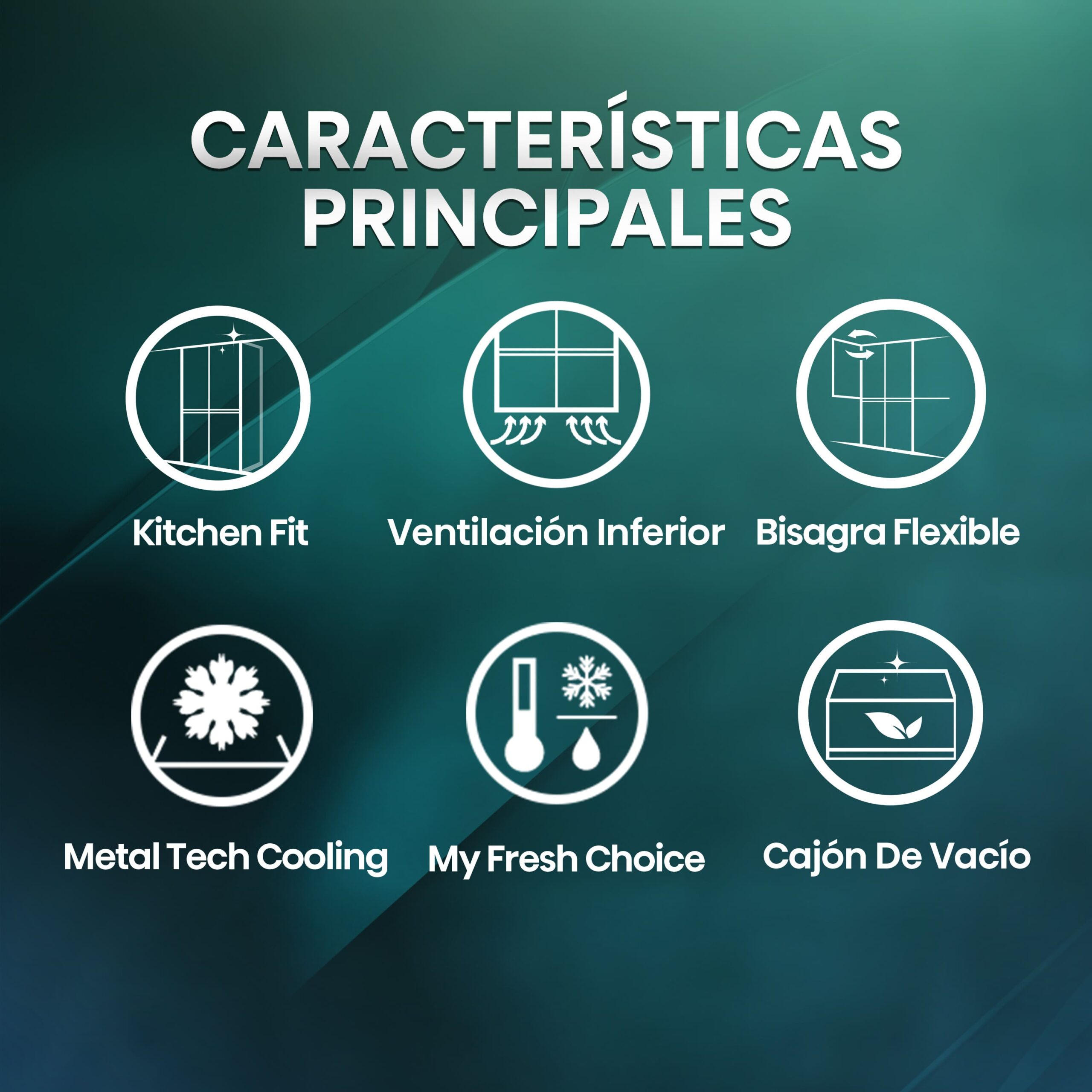 Hisense - RQ5P605NSVE – Frigorífico Americano 4 Puertas  Kitchen Fit, Clase E, Capacidad 591L, Color Cristal Inox